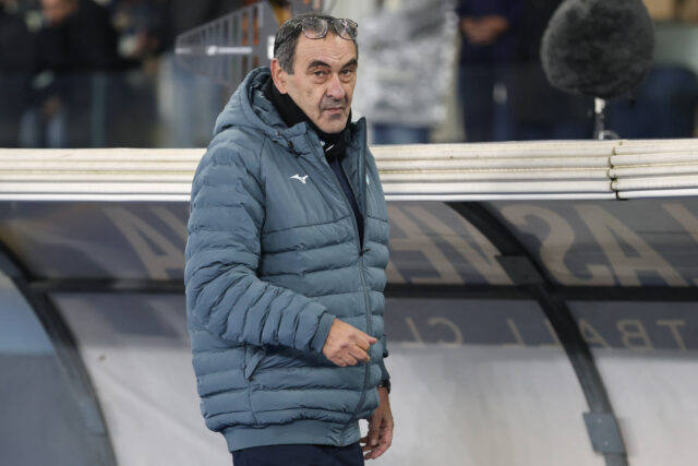 maurizio sarri tecnico della lazio