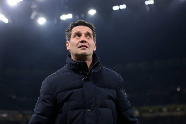 Cristian Chivu prima di un match