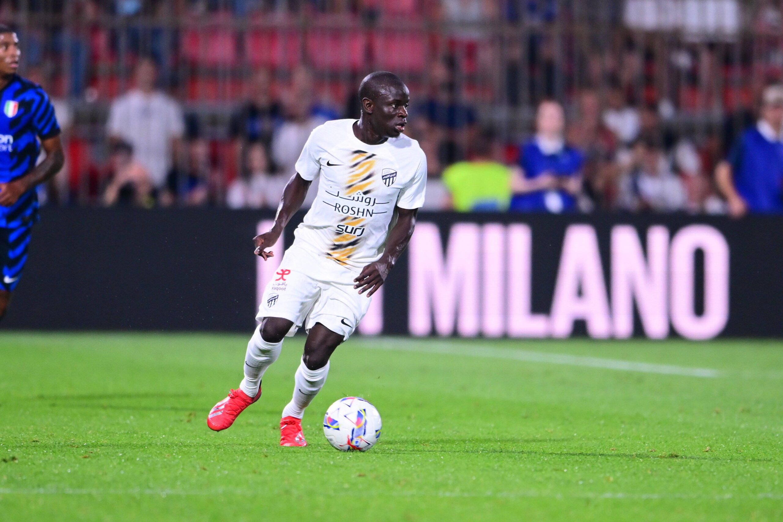 N'Golo Kanté con la maglia dell'Al-Ittihad