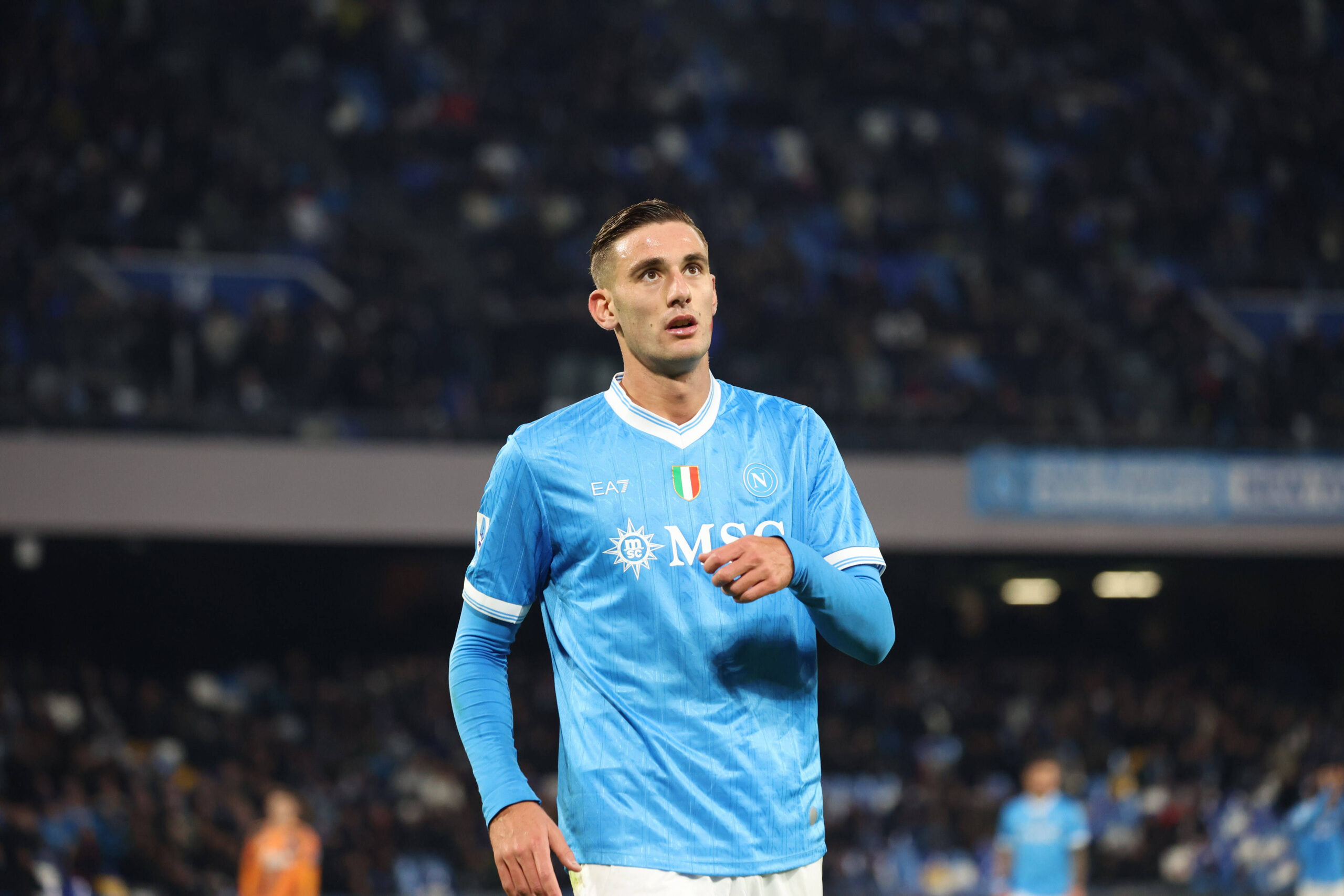 Lucca, prima stagione al Napoli