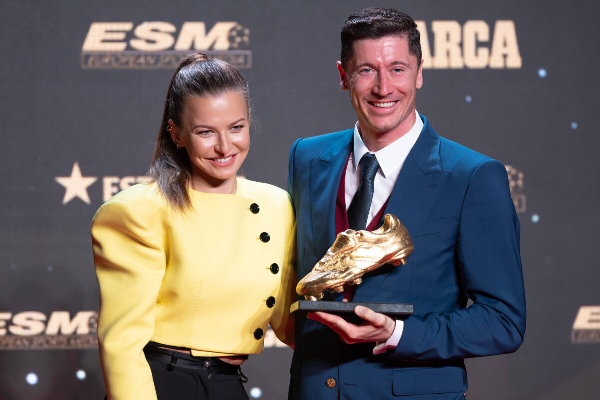 Anna e Robert Lewandowski