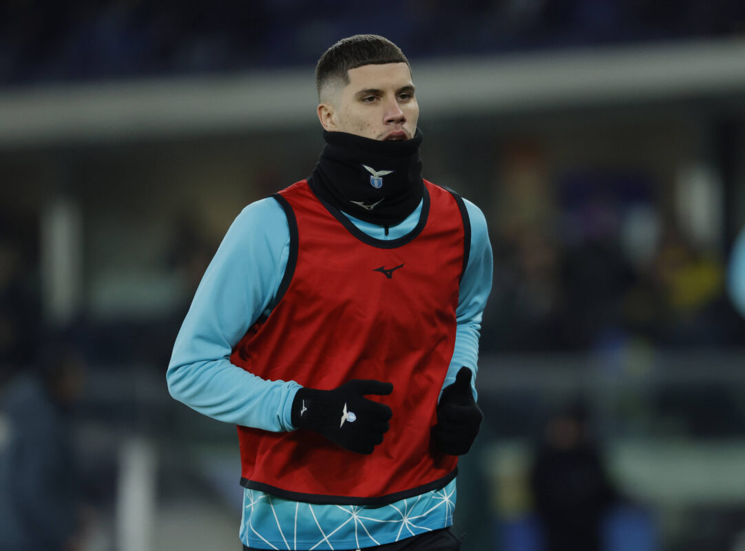 petar ratkov con la tuta della Lazio