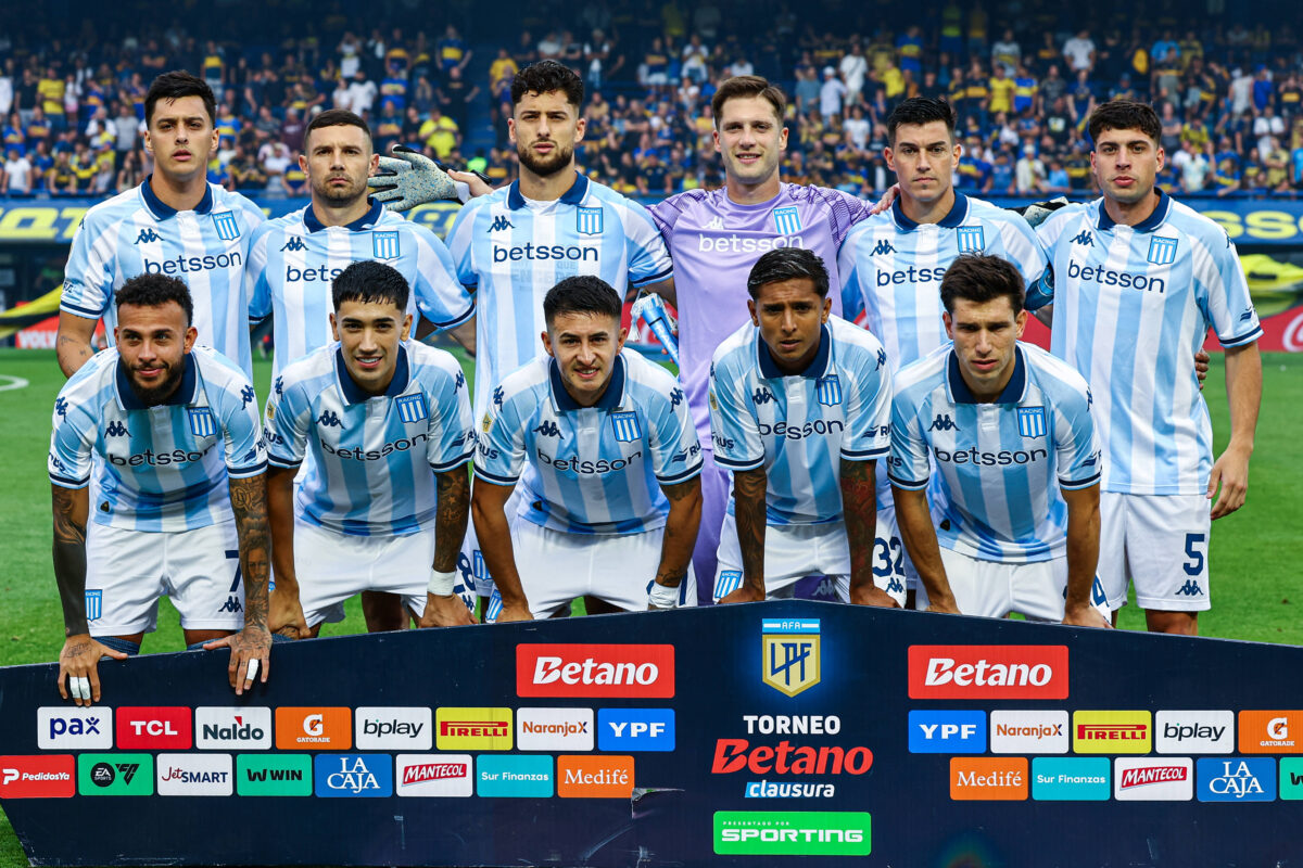 Mansilla fa parte del Racing Club Under 18