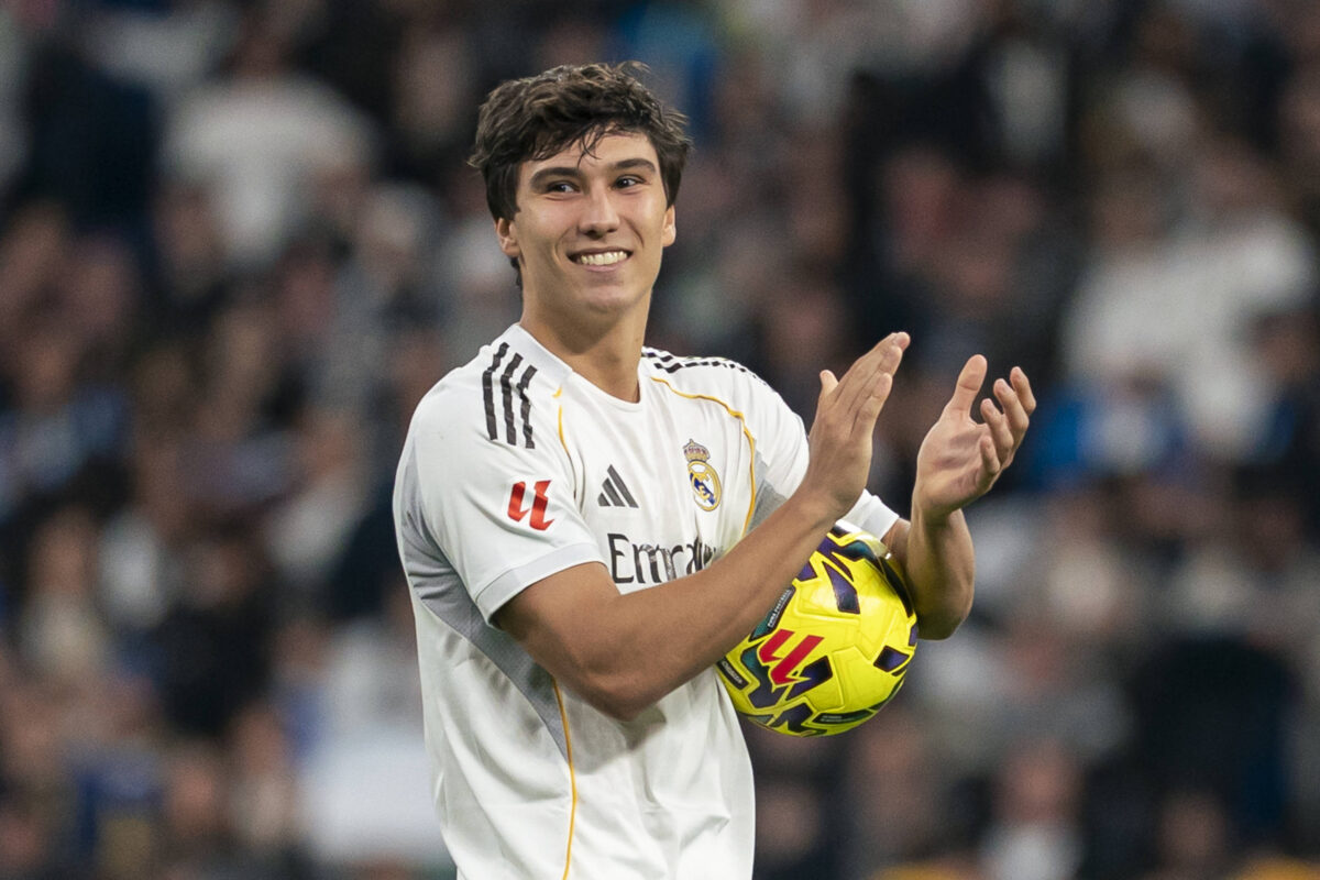 Gonzalo Garcia si è portato a casa il pallone nella sfida contro il Betis