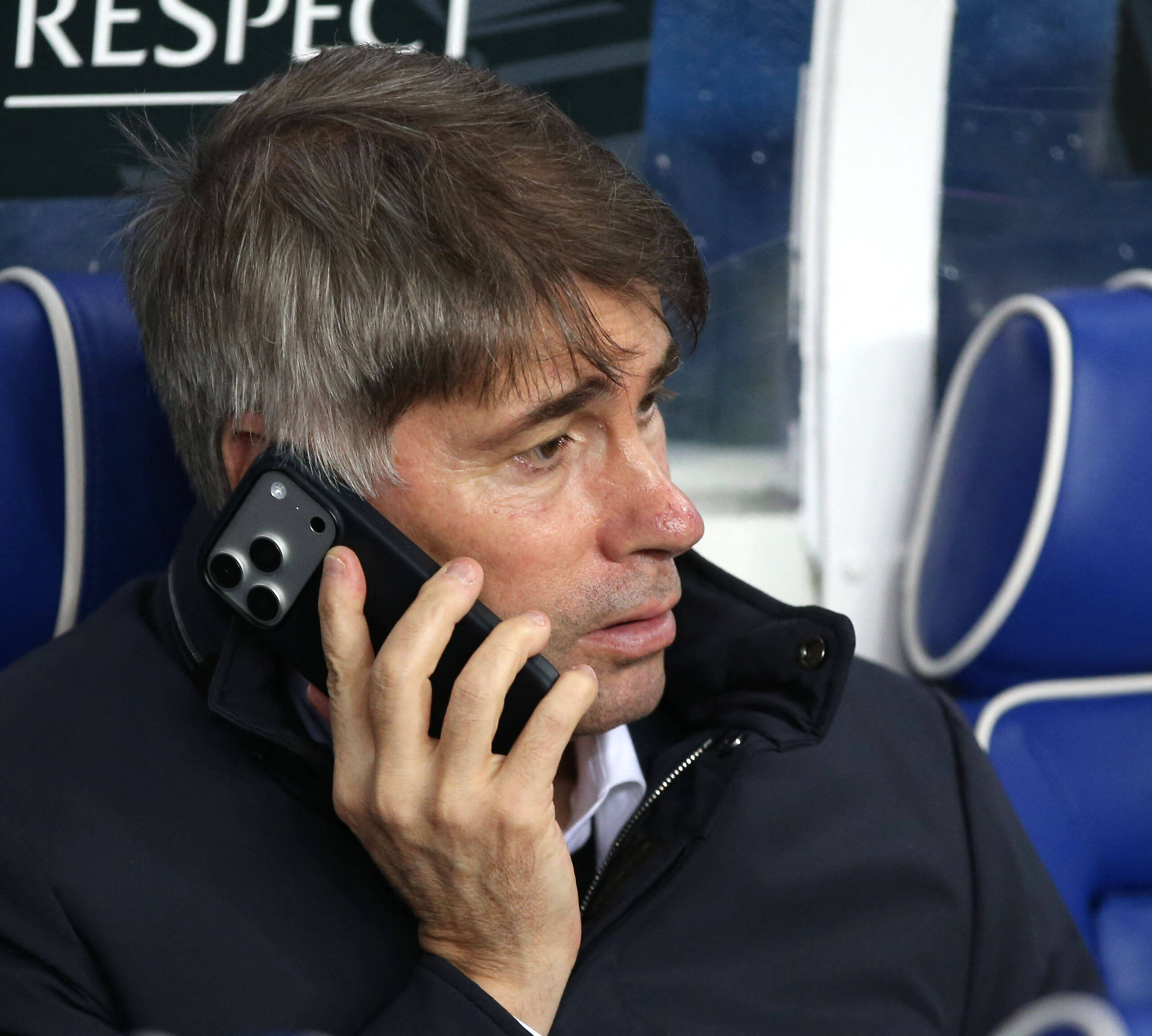 Il direttore sportivo della Roma Massara