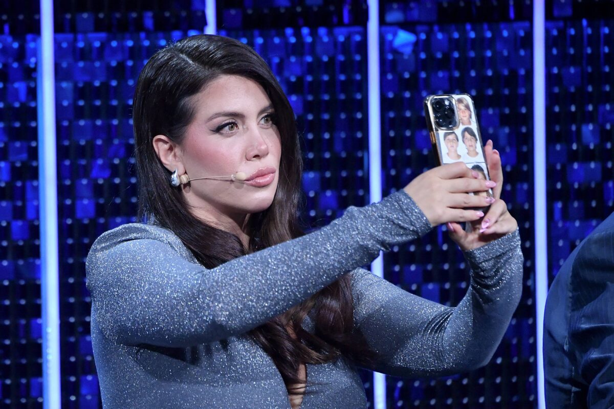 Wanda Nara in versione mora