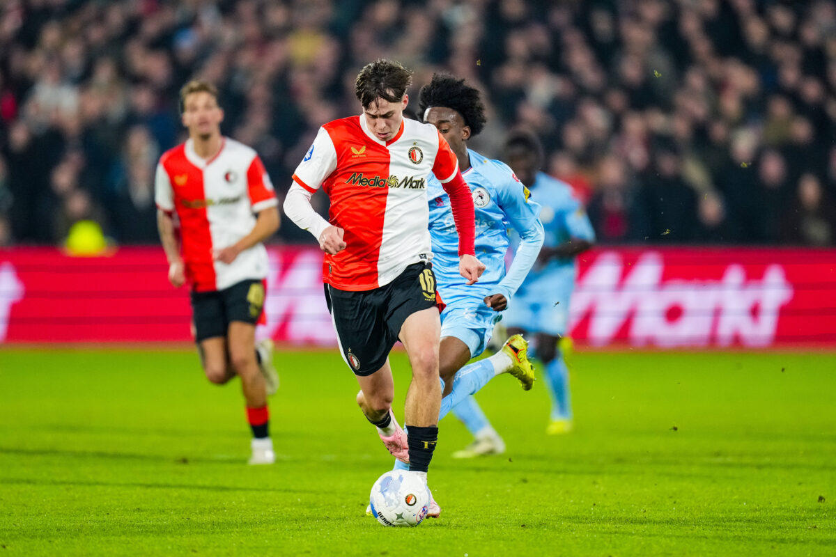 Leo Sauer, attaccante slovacco classe 2005 in forza al Feyenoord