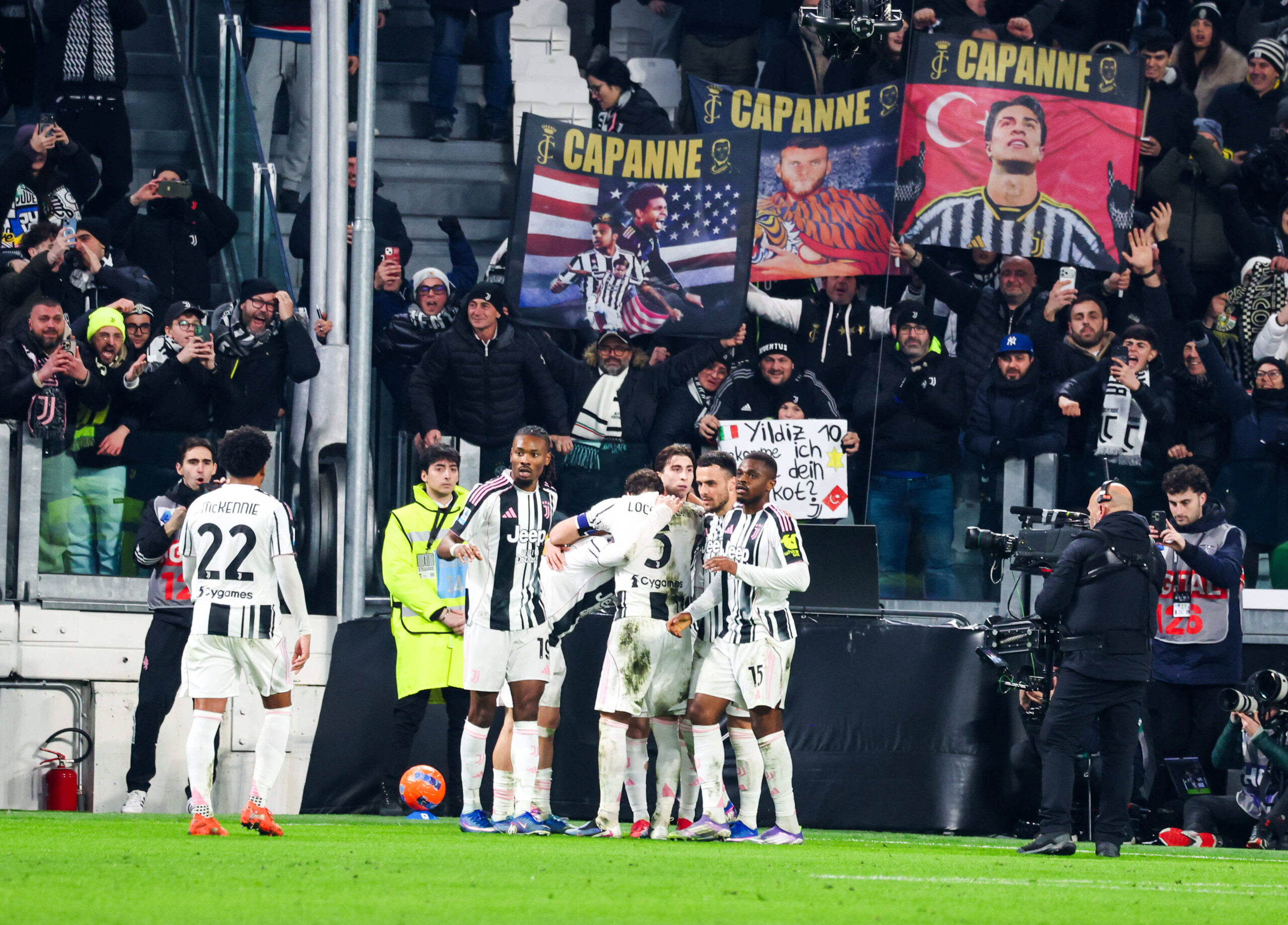 La Juventus pronta per l'ultima di Champions League