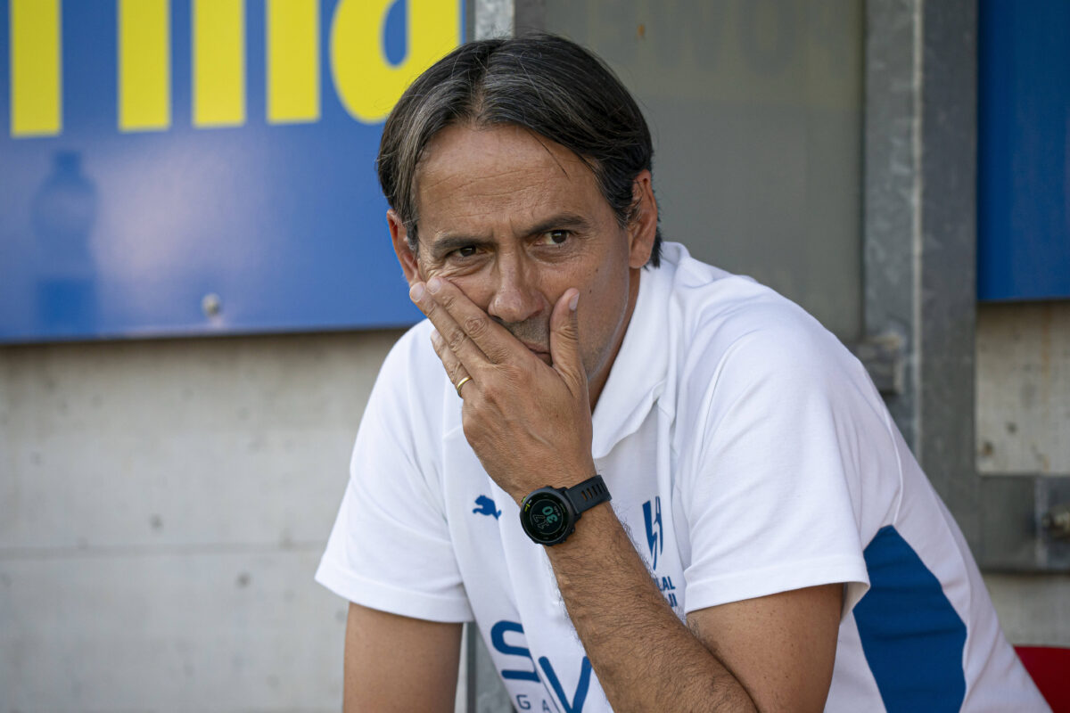 Simone Inzaghi attuale allenatore dell'Al-Hilal