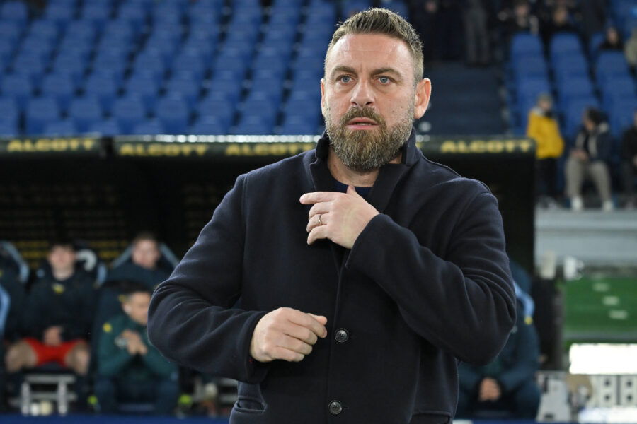 Daniele De Rossi durante Lazio-Genoa