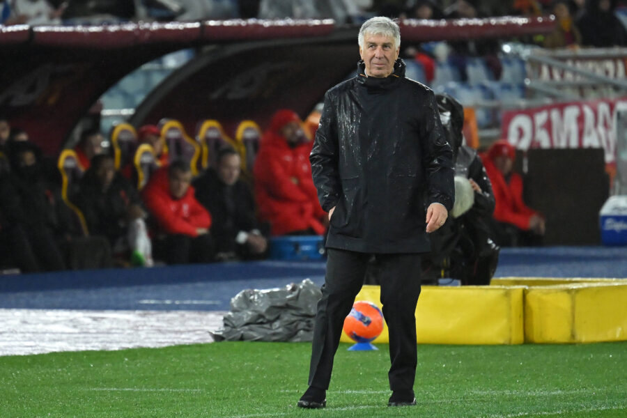 Gasperini durante Panathinaikos-Roma