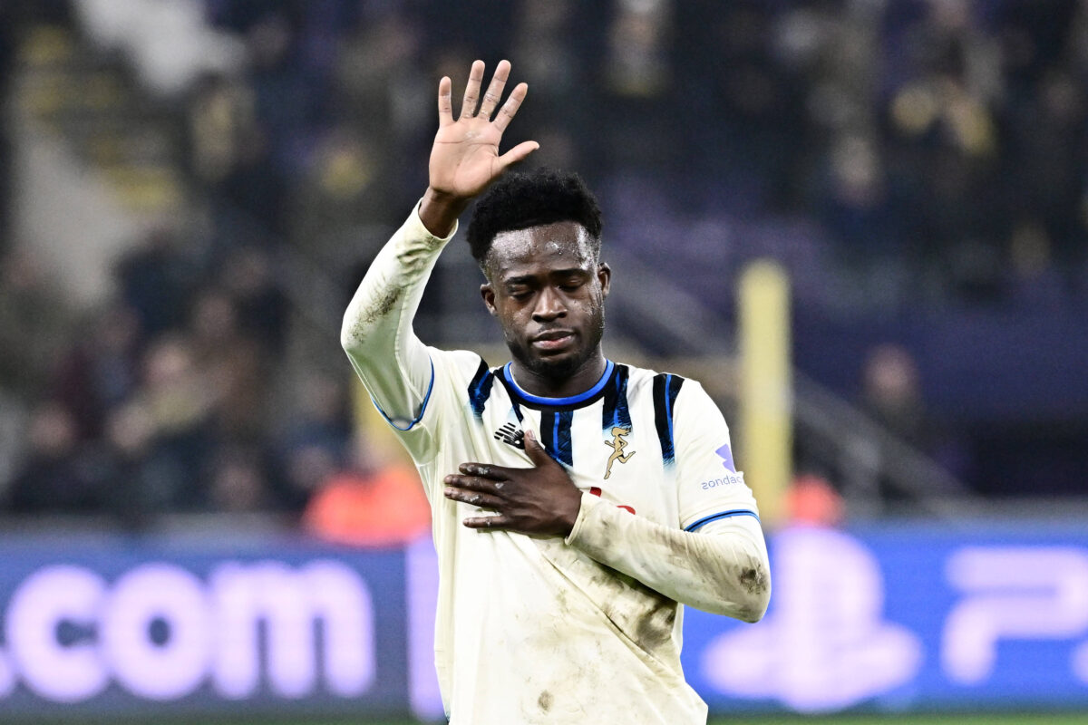 Kamaldeen Sulemana, esterno offensivo ghanese dell'Atalanta