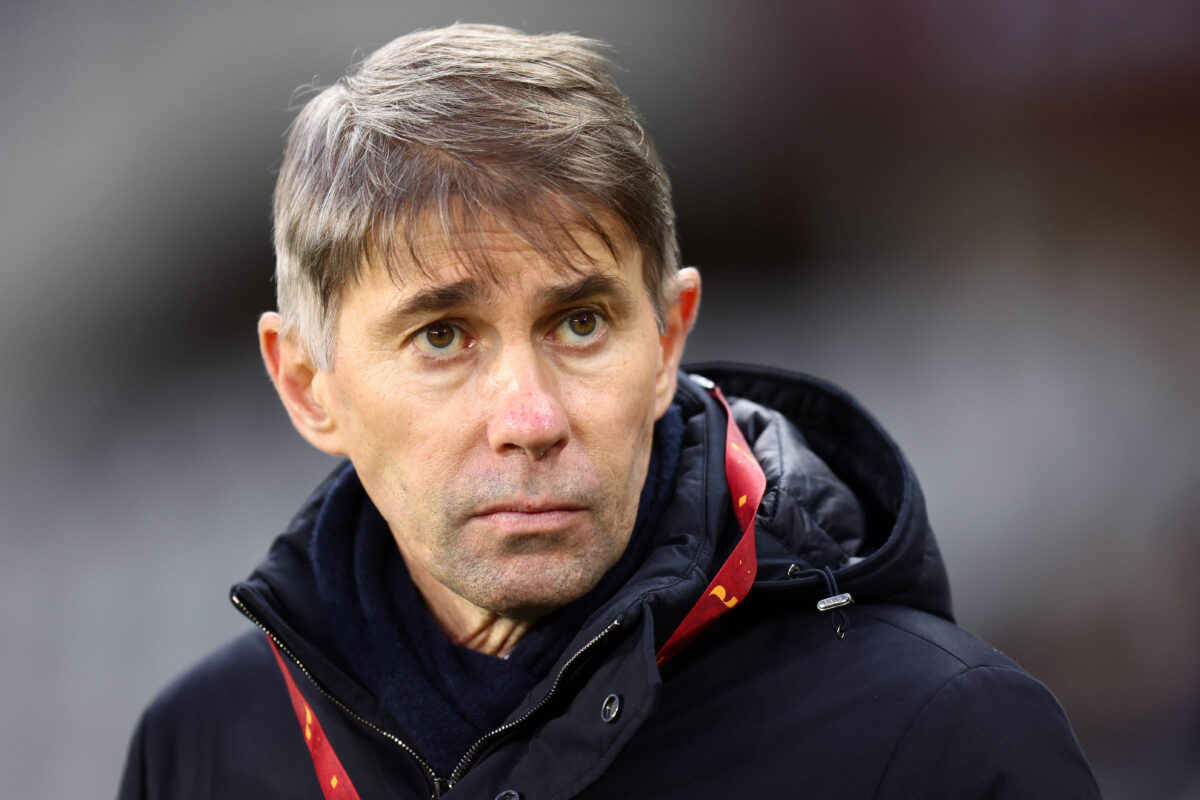 Frederic Massara, direttore sportivo della Roma