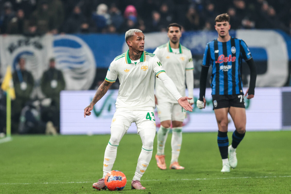 L'esterno brasiliano della Roma Wesley