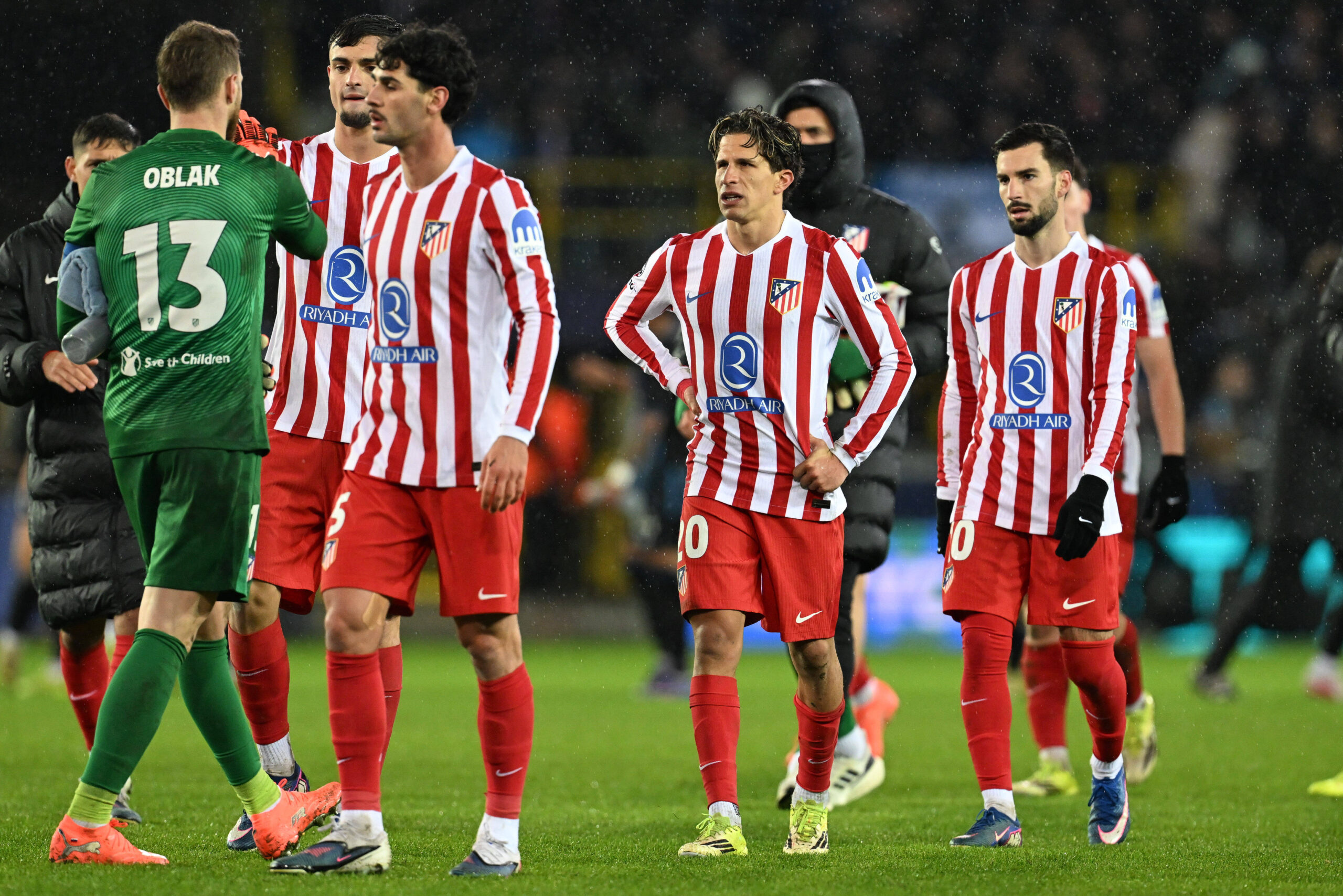 Giocatori dell'Atletico Madrid