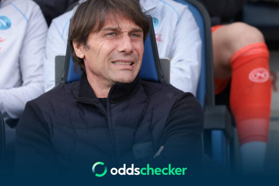 Antonio Conte durante Atalanta-Napoli