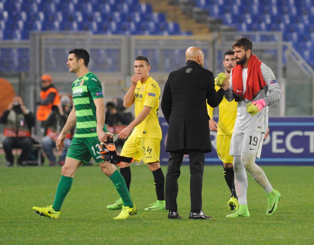 Spalletti e Alisson ai tempi della Roma