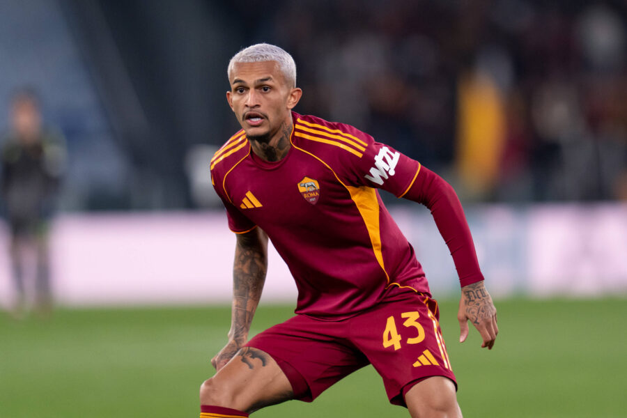 L'esterno brasiliano Wesley, alla prima stagione con la Roma