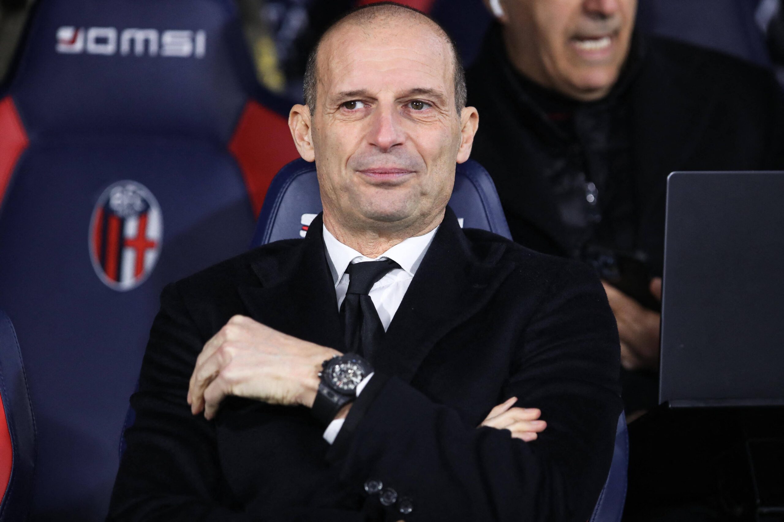 Il tecnico del Milan Max Allegri
