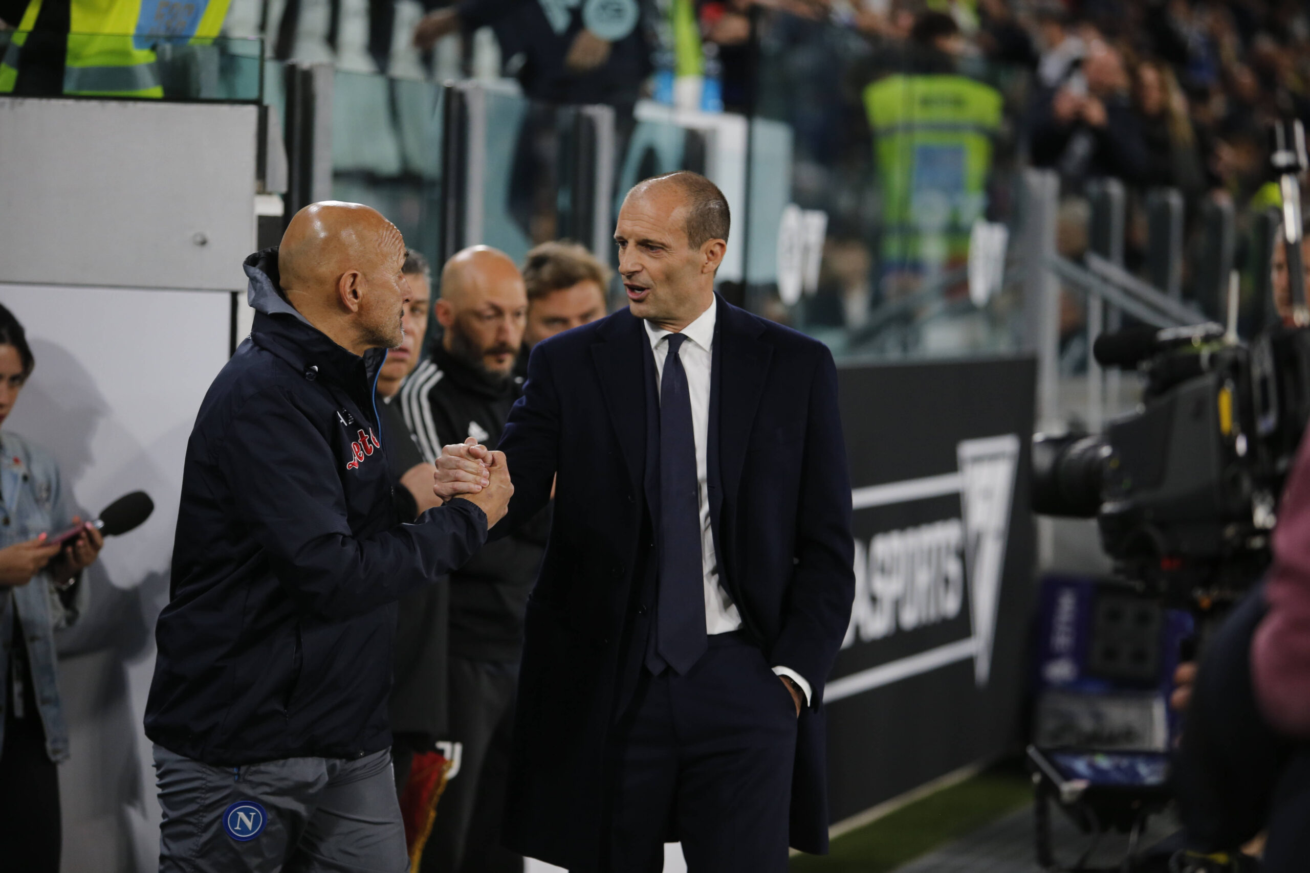 Max Allegri e Luciano Spalletti