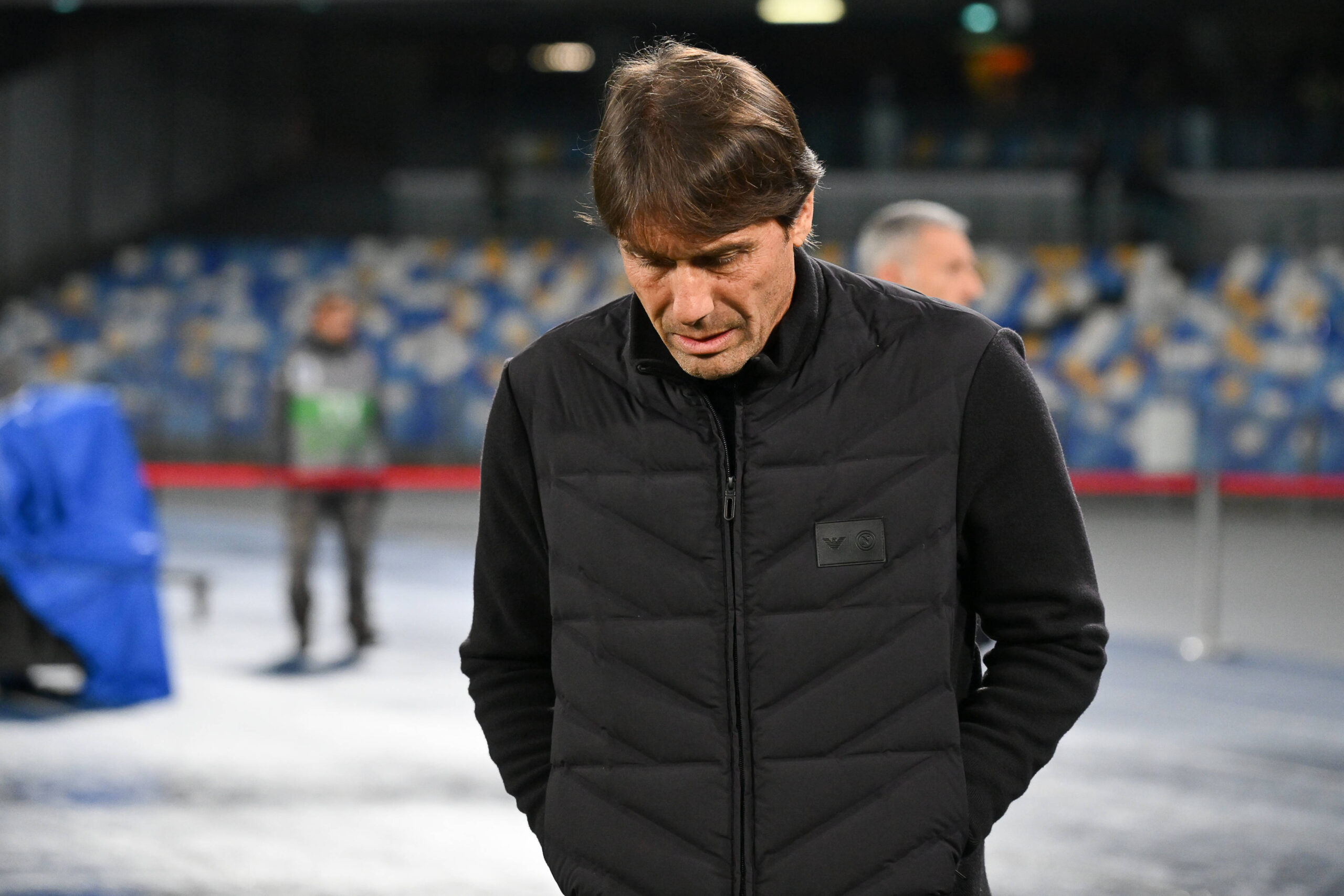 Il tecnico del Napoli Antonio Conte