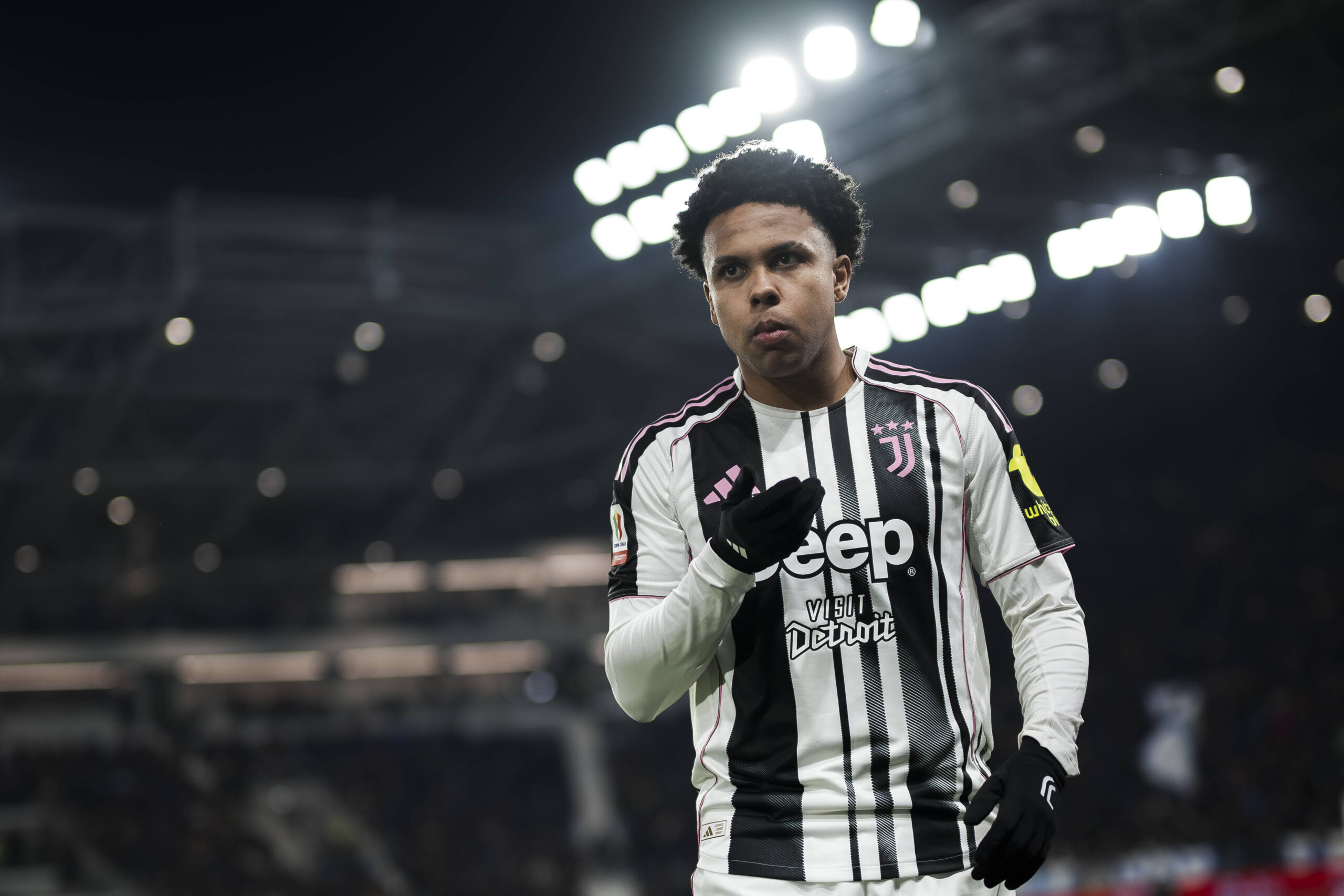 McKennie durante Atalanta-Juventus