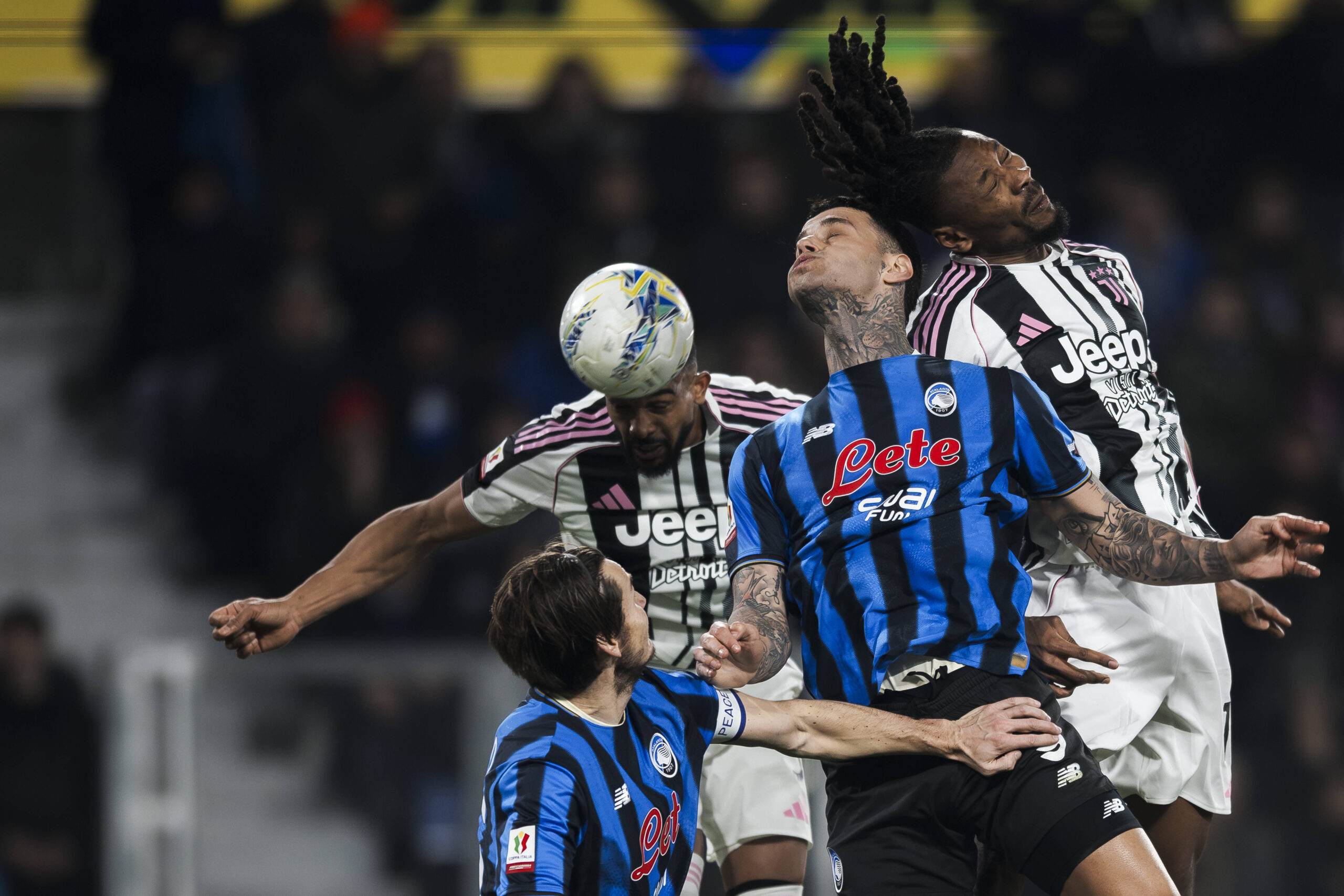 Atalanta Juventus di Coppa Italia
