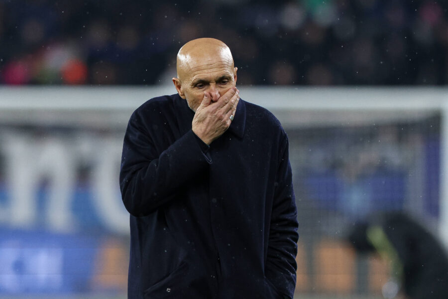 Spalletti deluso dopo Atalanta-Juventus