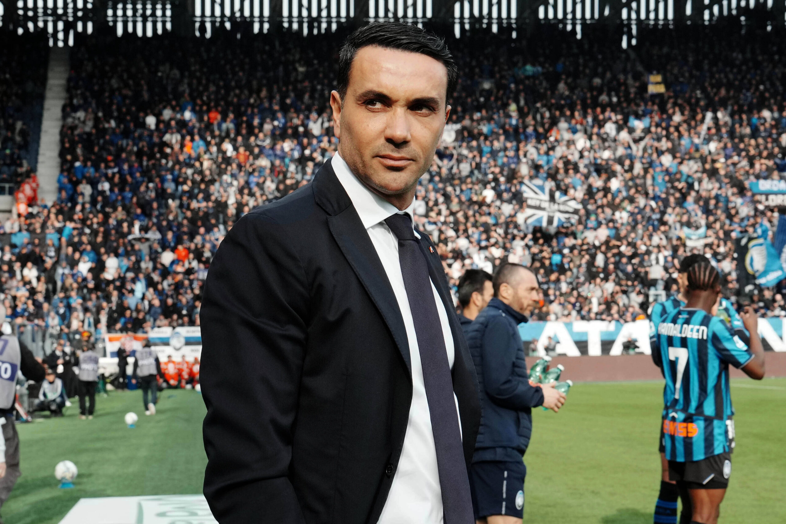 Palaldino prima di Atalanta-Napoli