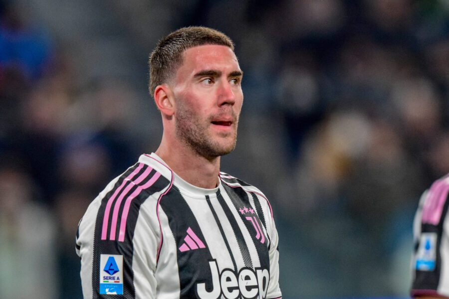 Dusan Vlahovic, attaccante della Juventus
