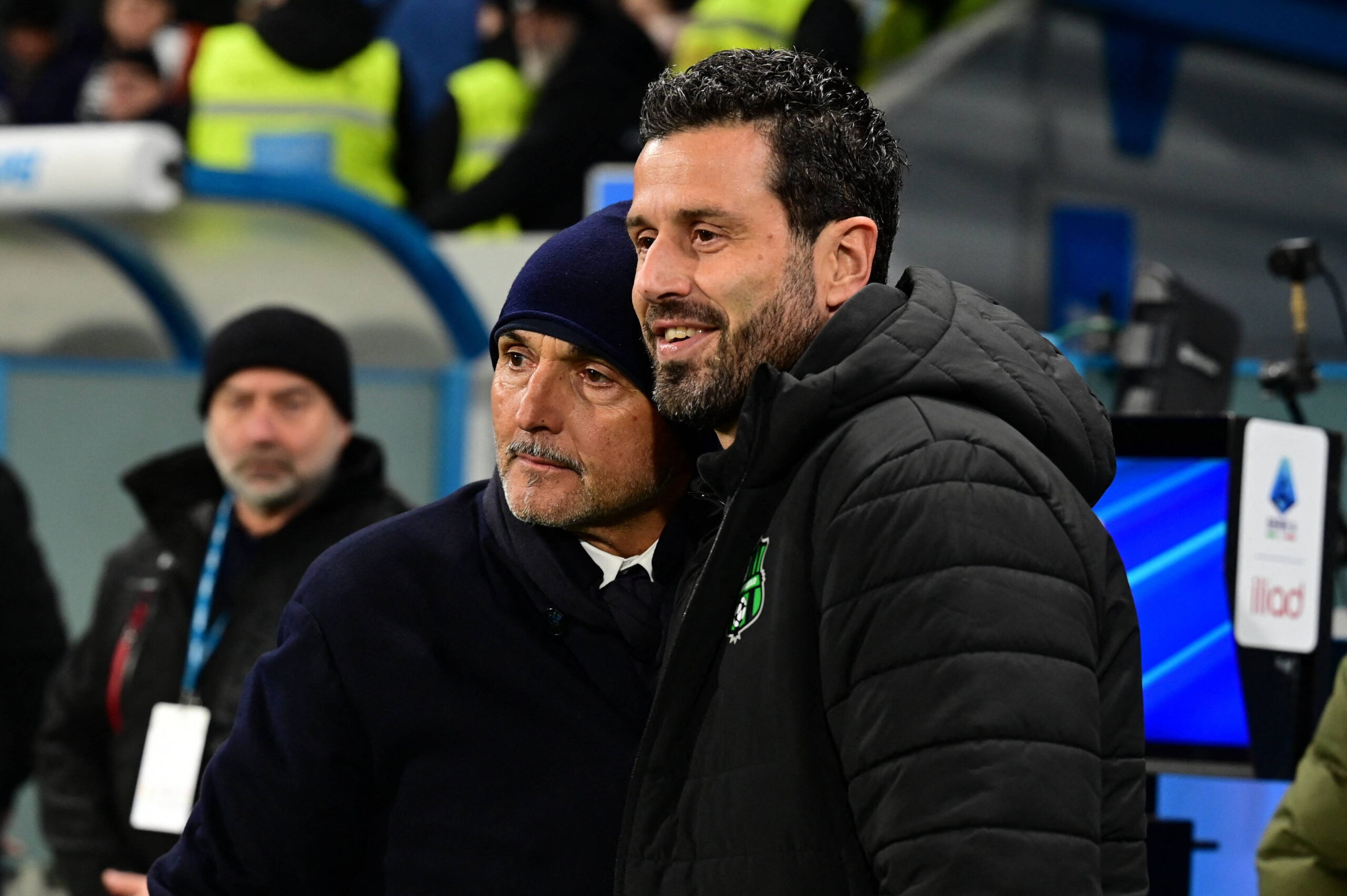 Grosso e Spalletti prima di Sassuolo-Juventus