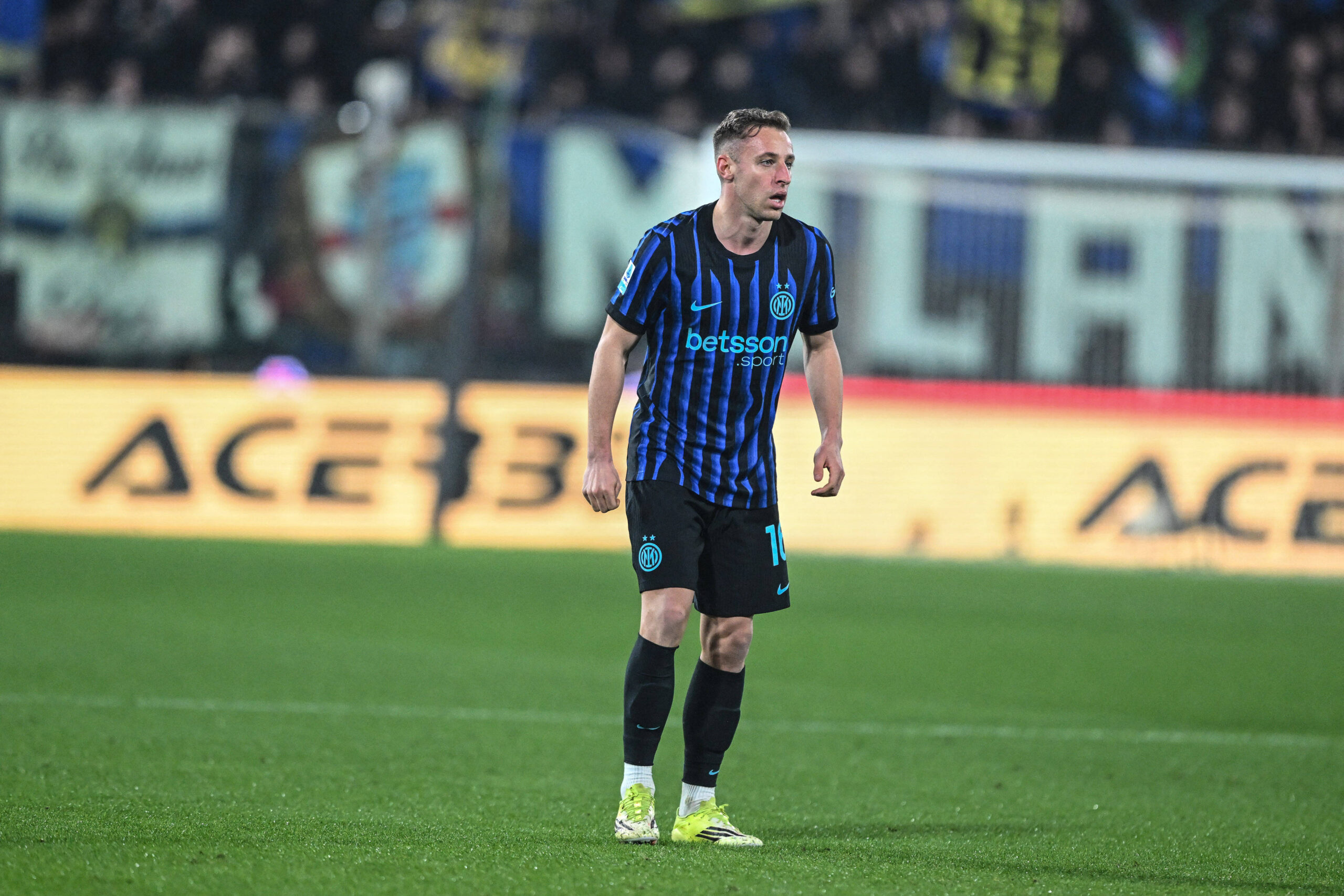 Davide Frattesi durante Cremonese-Inter