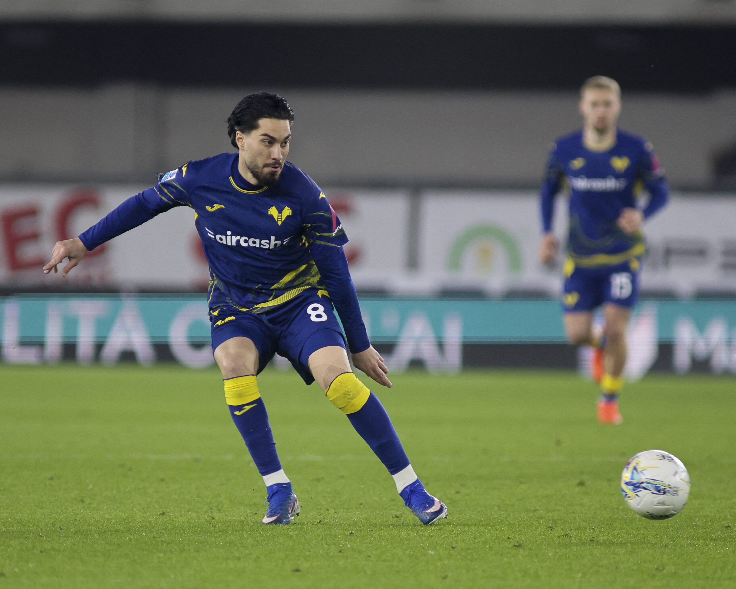 Serdar con la maglia del Verona