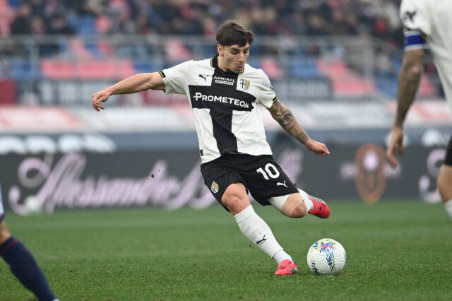 Bernabe durante Bologna-Parma