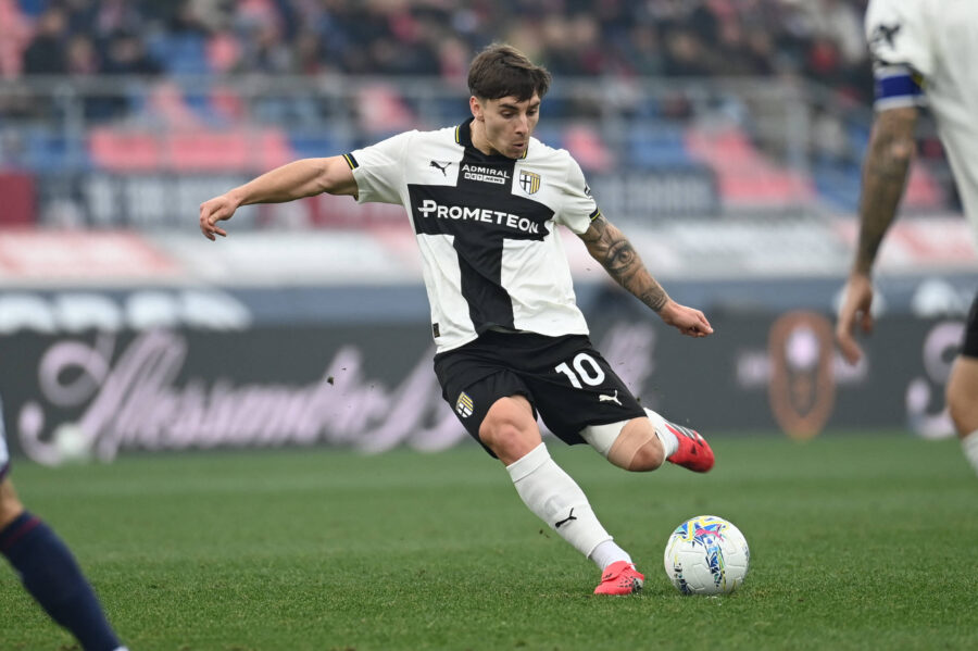 Bernabe durante Bologna-Parma