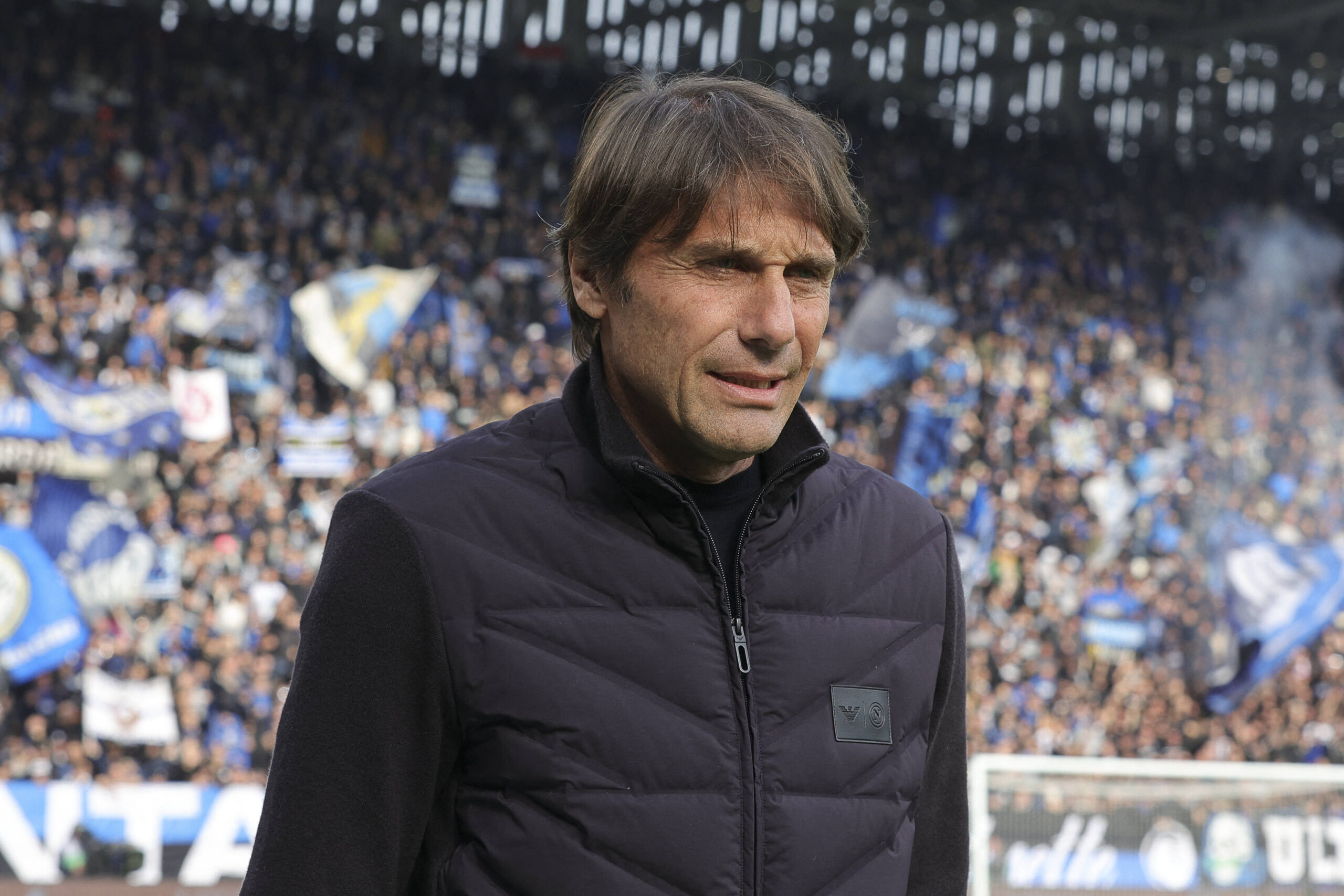 Antonio Conte, seconda stagione sulla panchina del Napoli