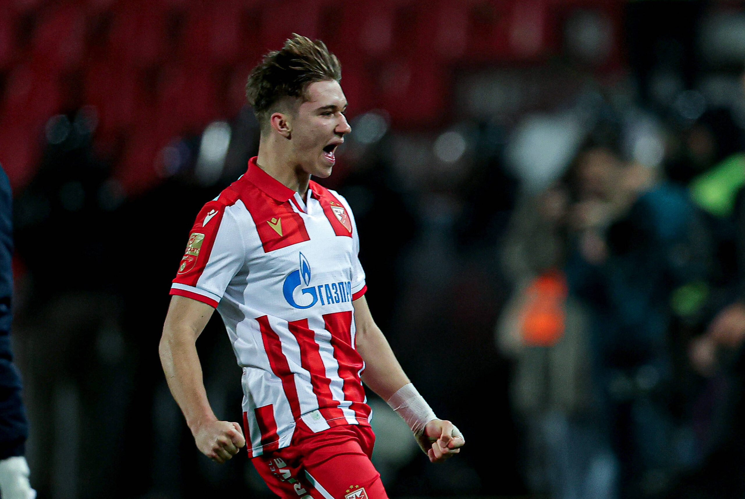 Vasilije Kostov giocatore della Stella Rossa