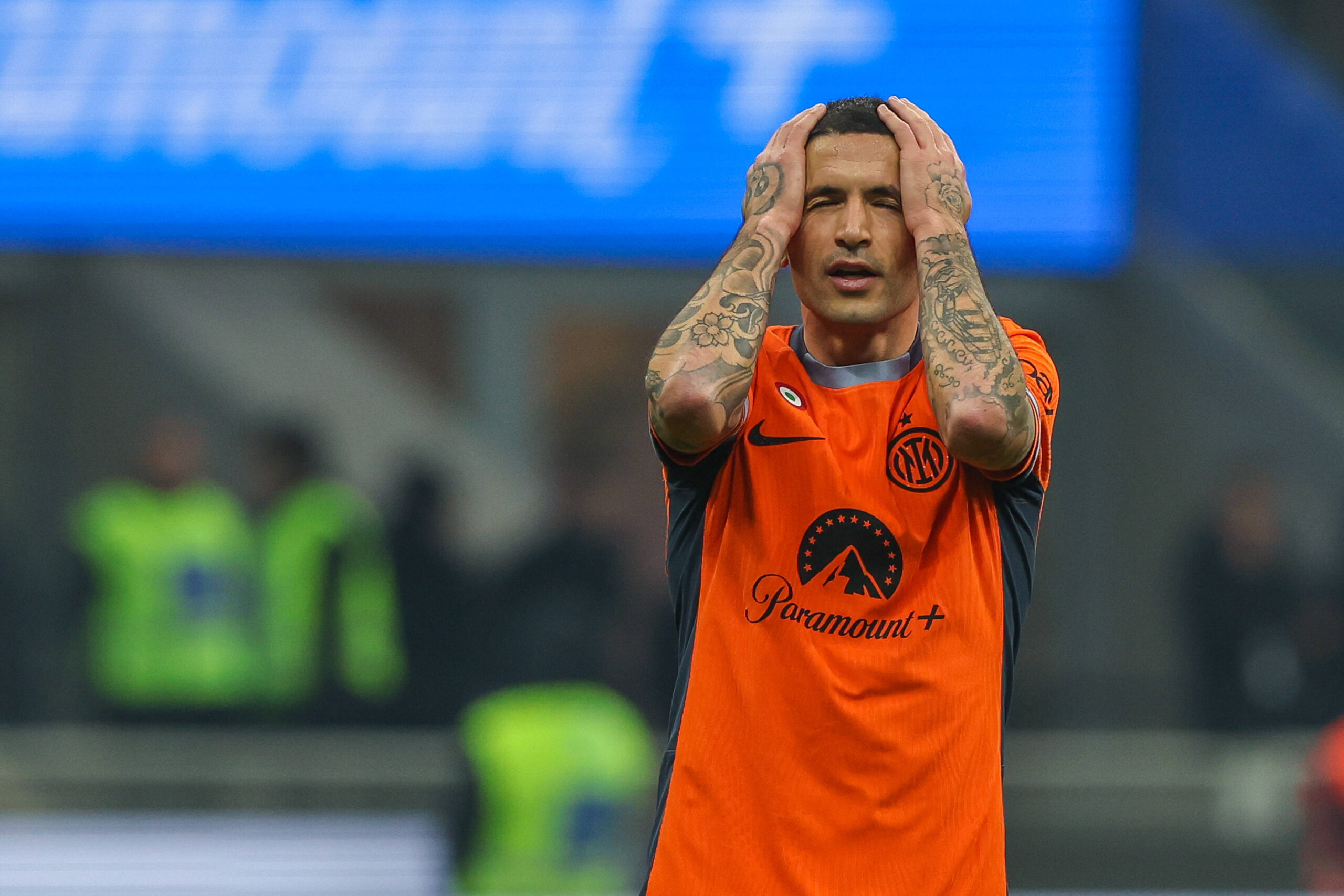 Sensi con la maglia dell'Inter