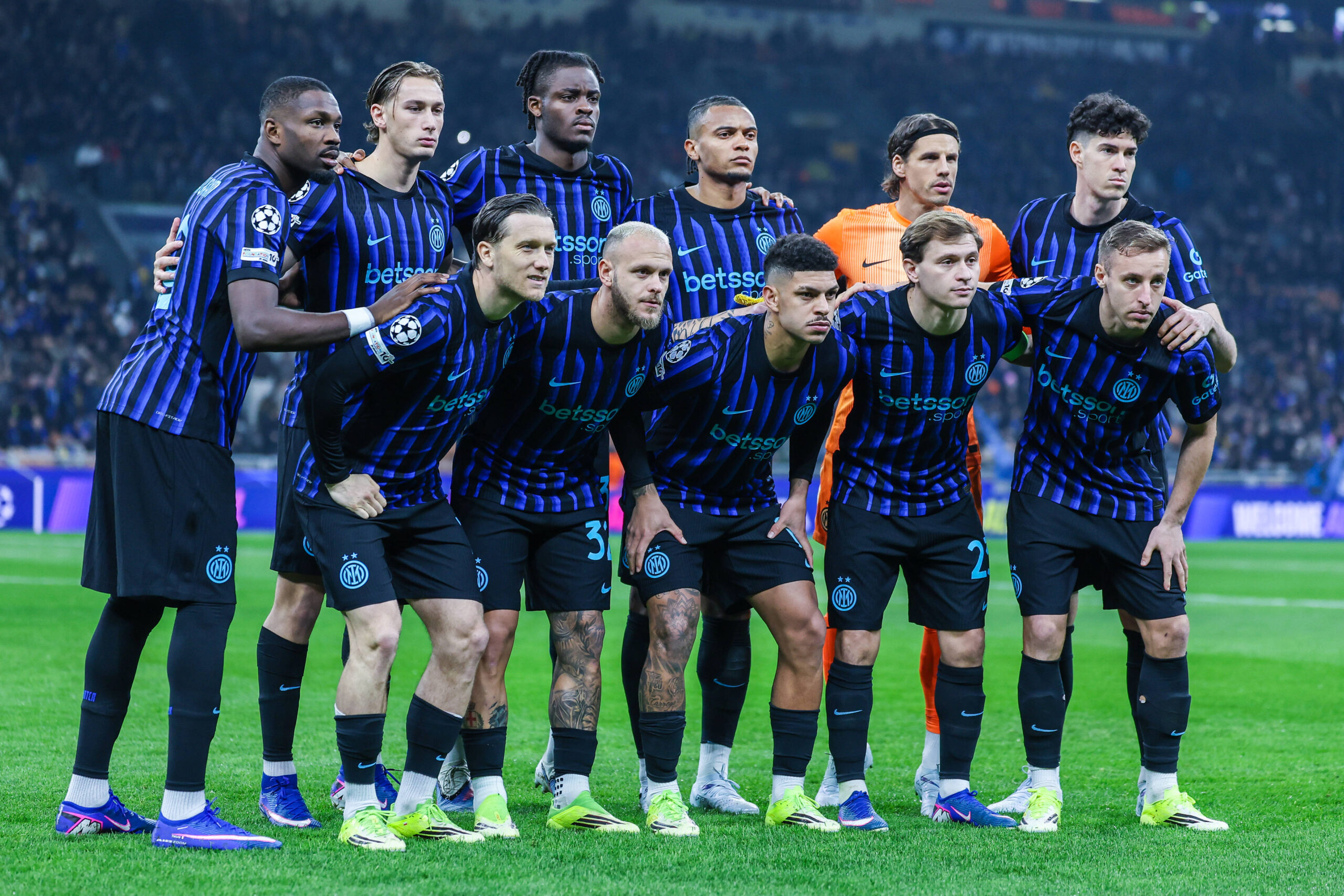 L'Inter prima della sfida contro il Bodo Glimt