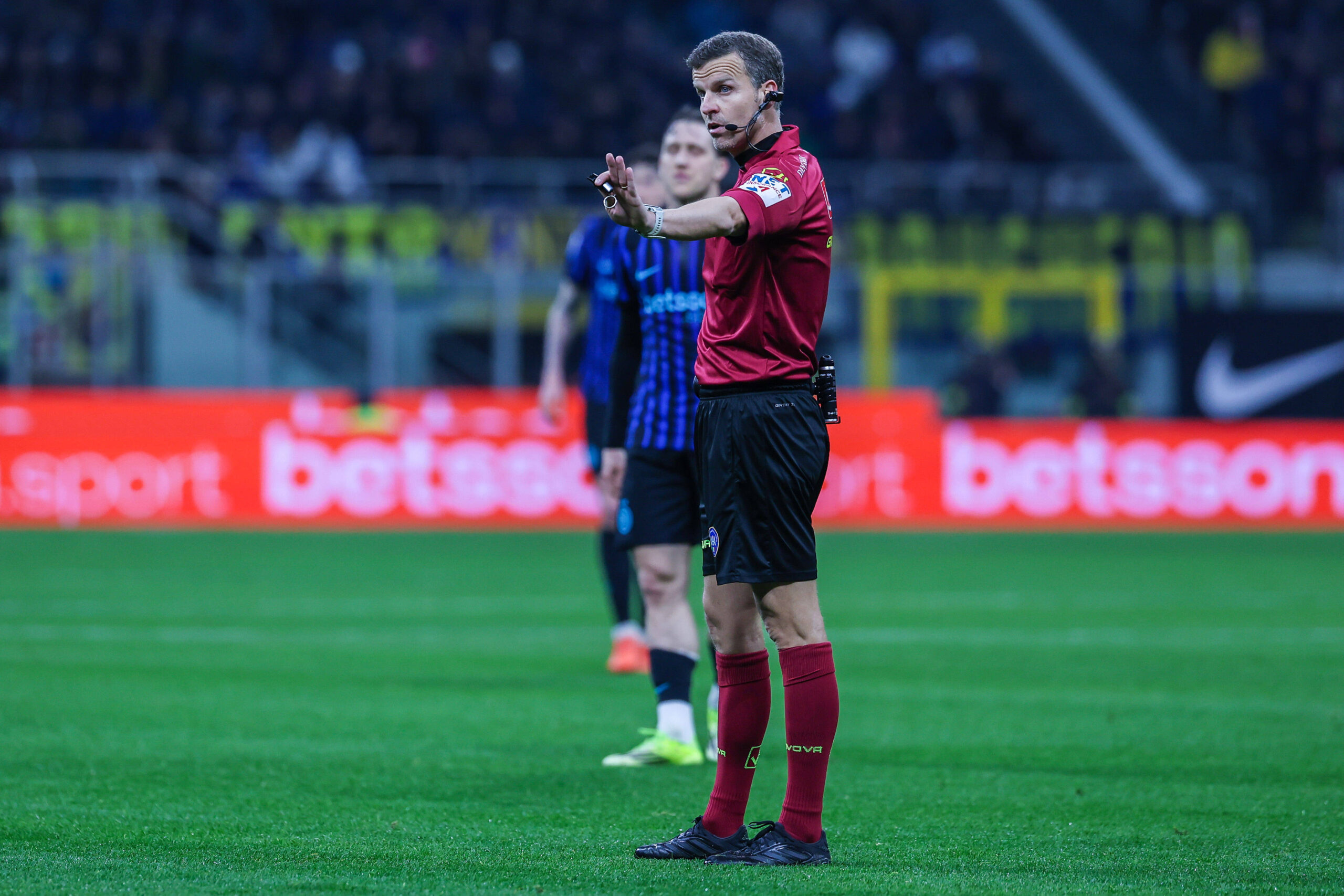 Federico La Penna, arbitro di Inter-Juventus