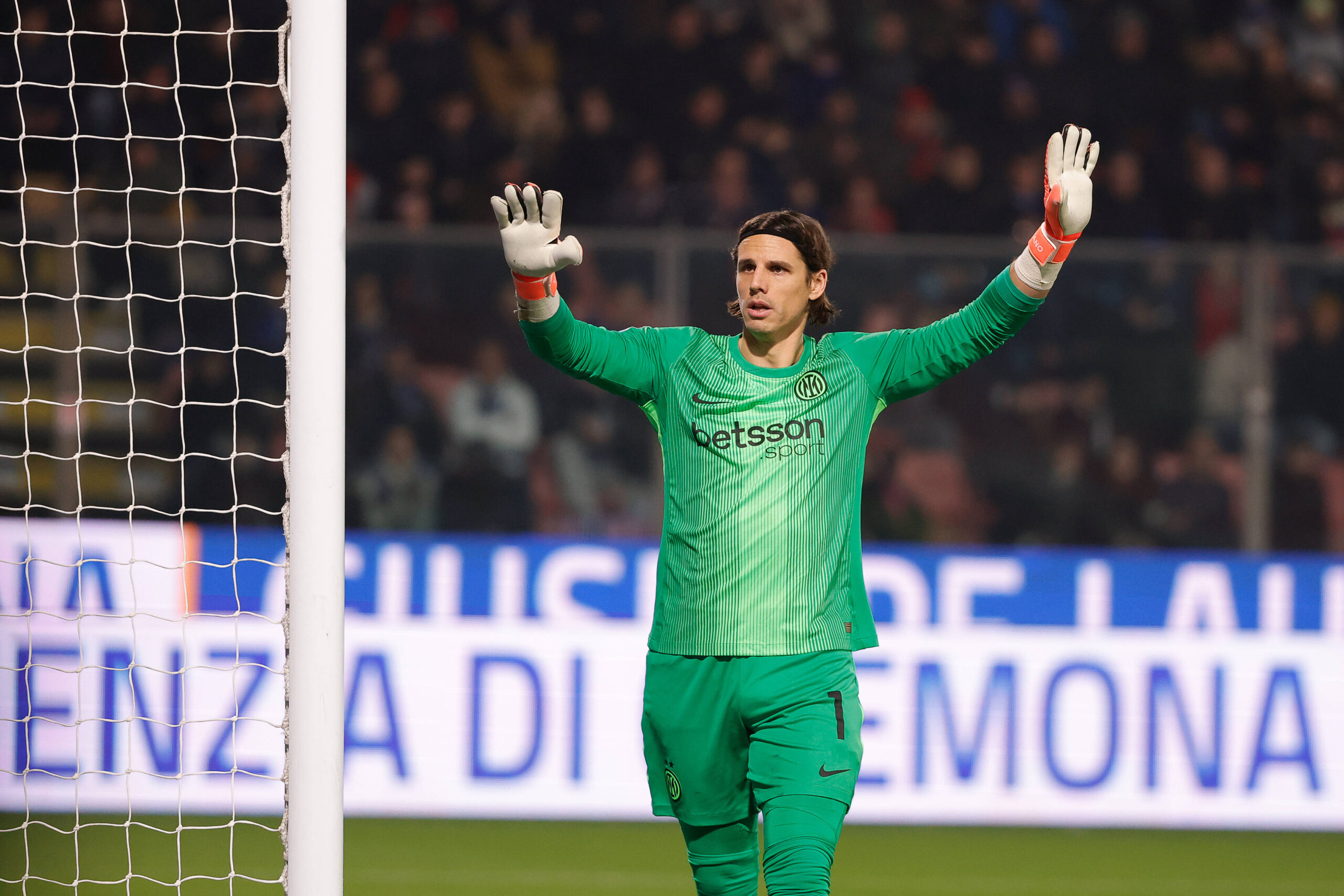 Sommer durante Cremonese-Inter