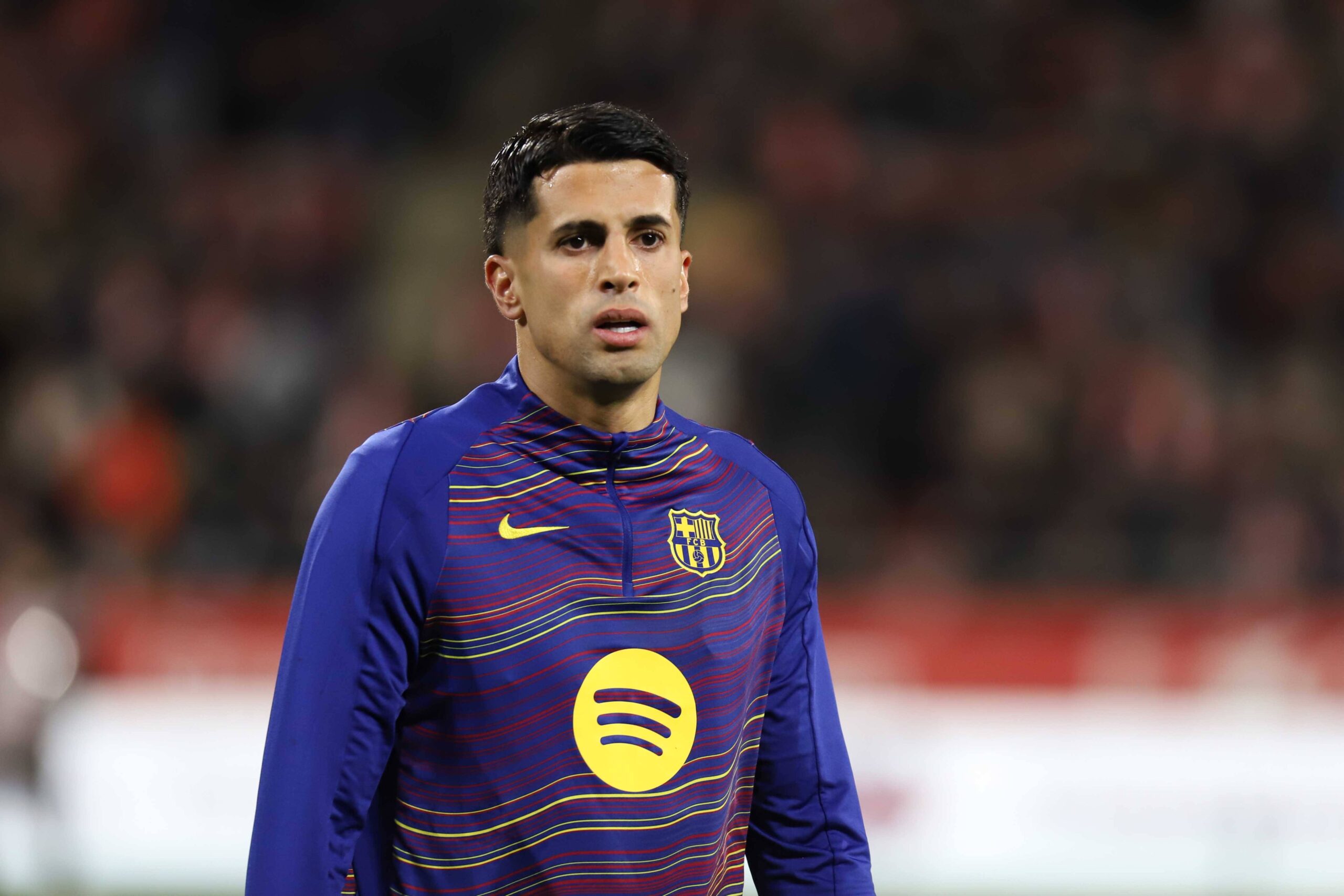 Cancelo con la maglia del Barcellona