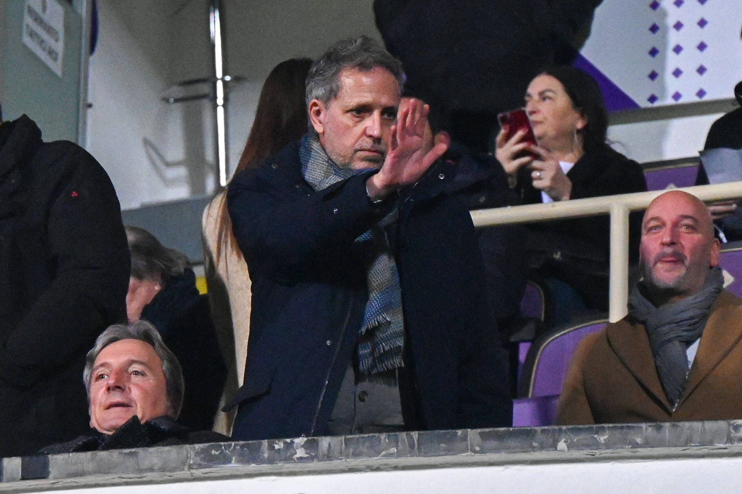 Il direttore sportivo della Fiorentina Fabio Paratici