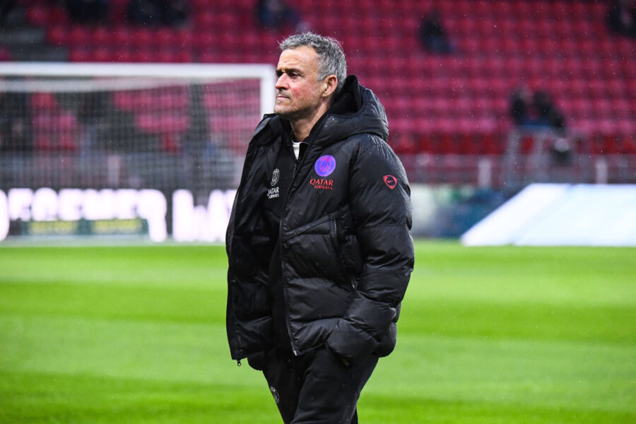 Luis Enrique, tecnico del PSG