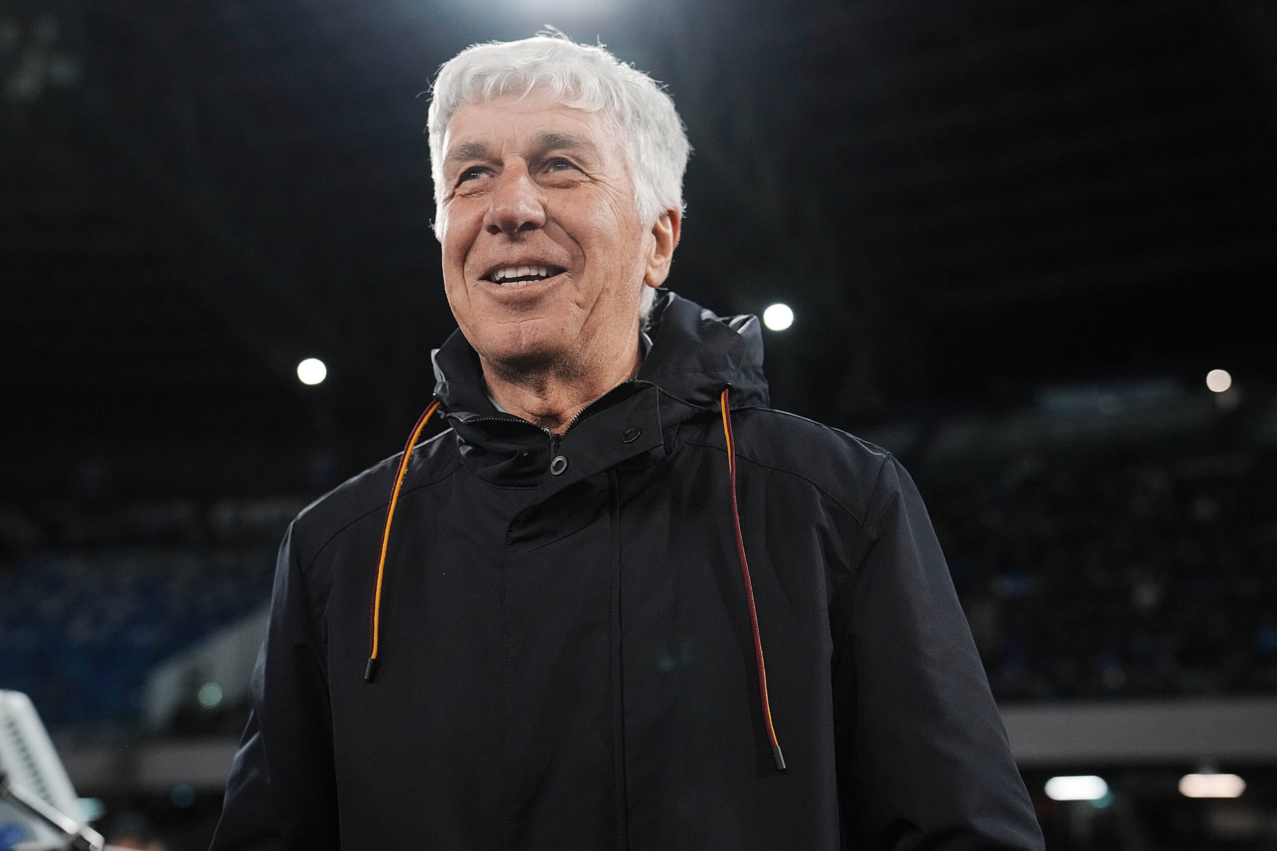 Il tecnico della Roma Gian Piero Gasperini