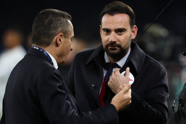 Il ds del Napoli Giovanni Manna