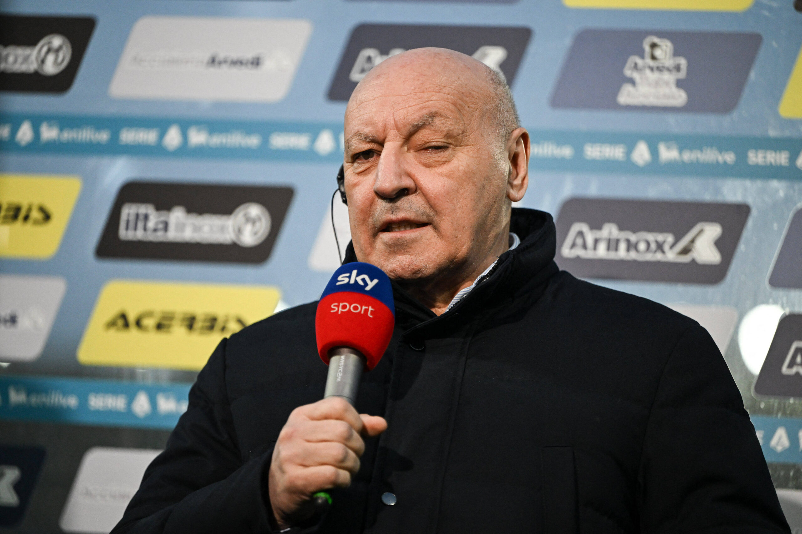 Il presidente dell'Inter Beppe Marotta