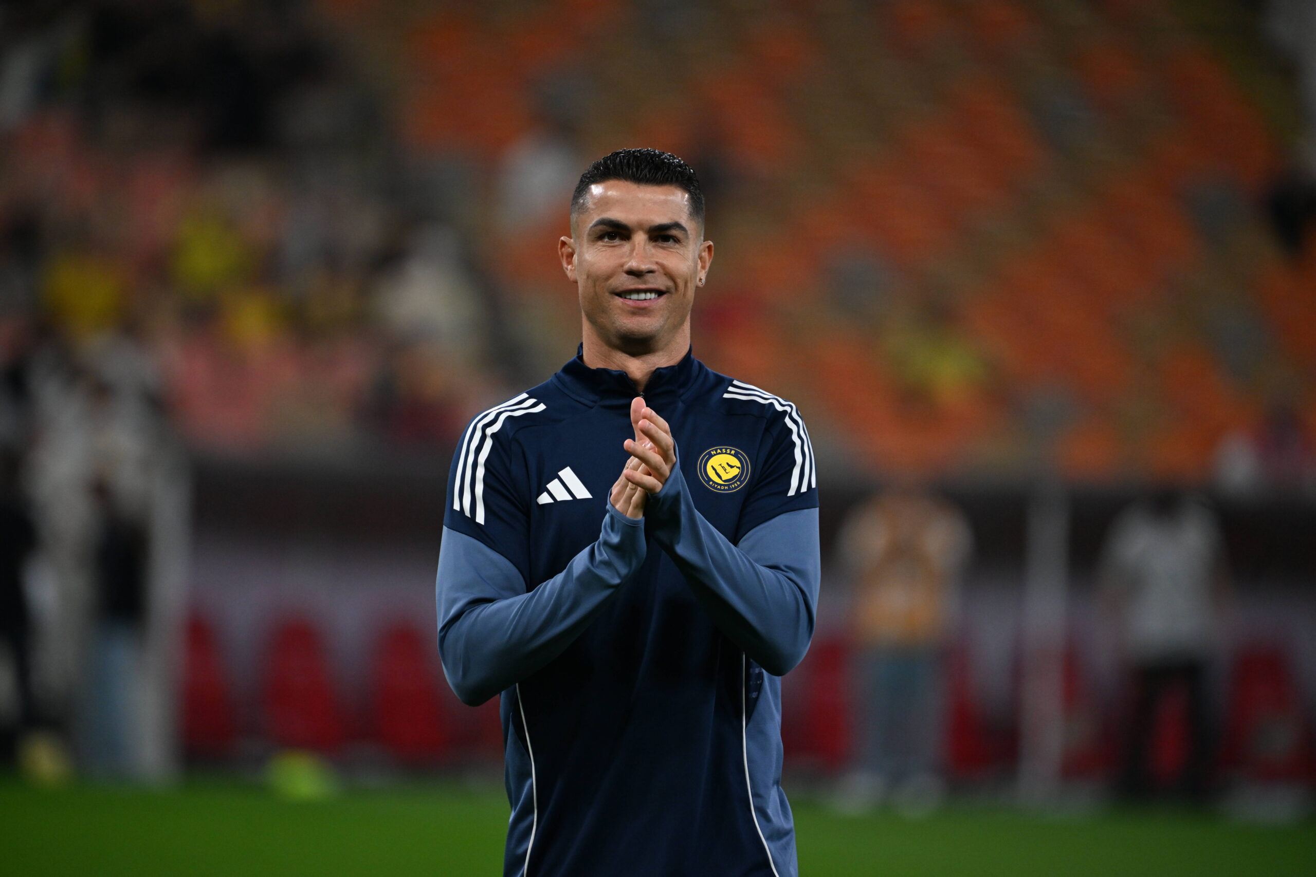 Cristiano Ronaldo con la maglia dell'Al Nassr