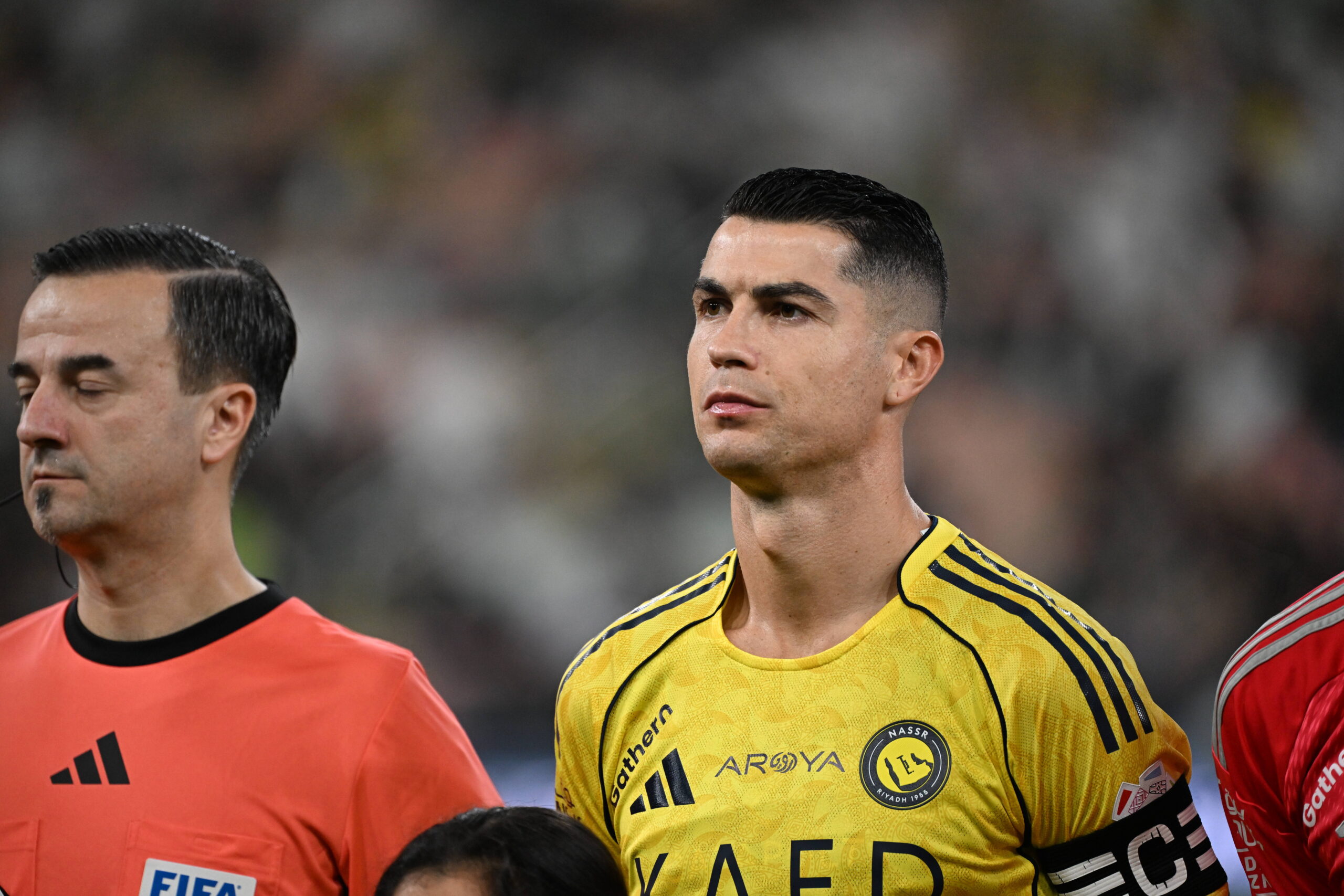 Cristiano Ronaldo, attaccante dell'Al-Nassr