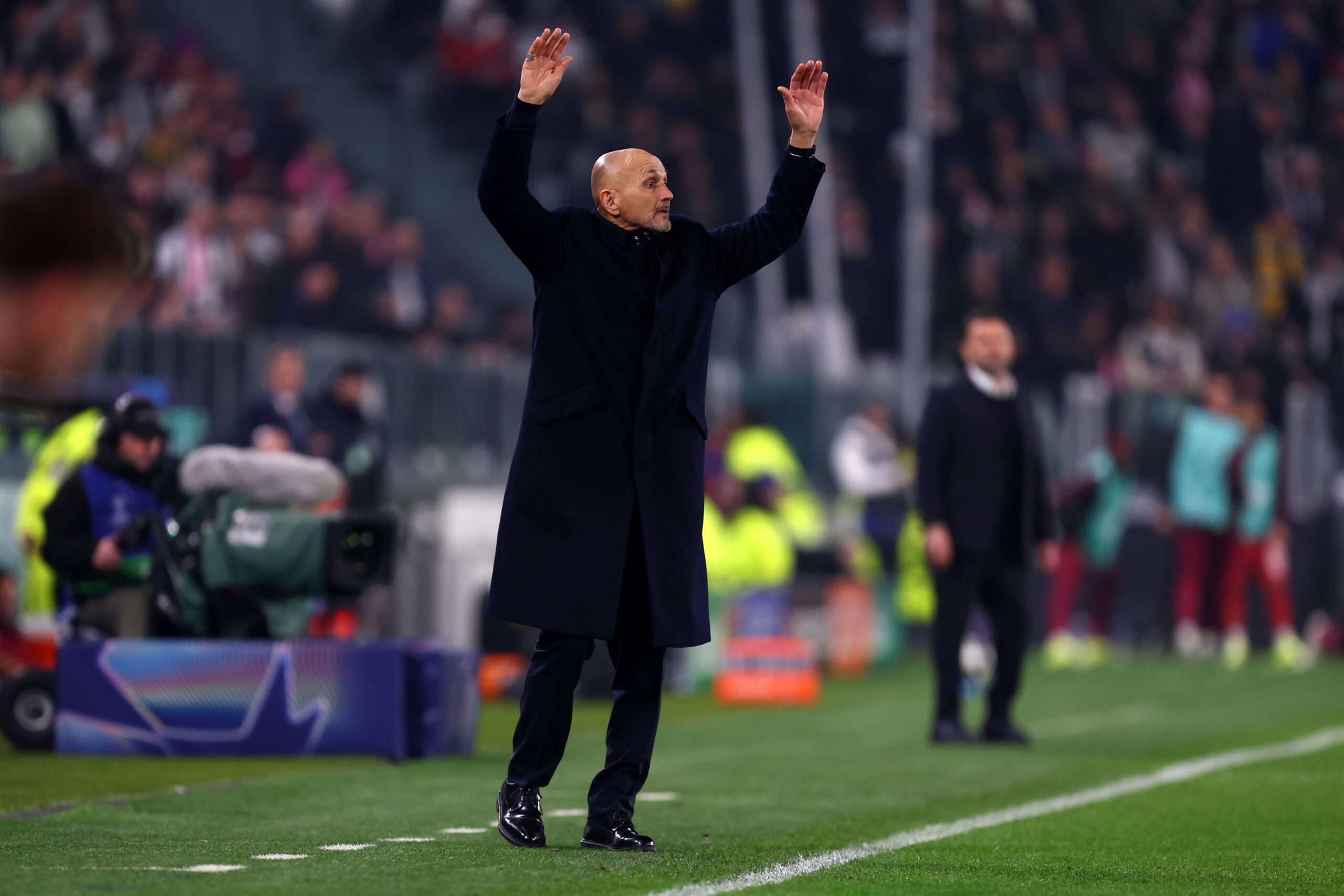 Spalletti durante Juventus-Galatasaray